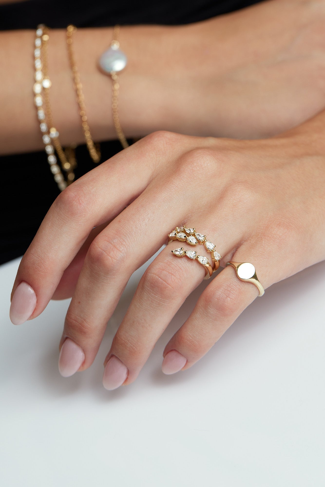 0.25 TCW Round Shaped Half Eternity Lab Grown Diamond Wedding Band