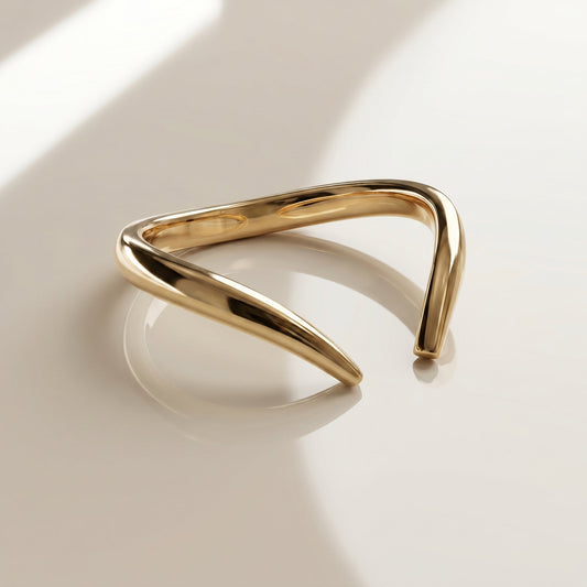 0.13 TCW Round Twisted Moissanite Wedding Band