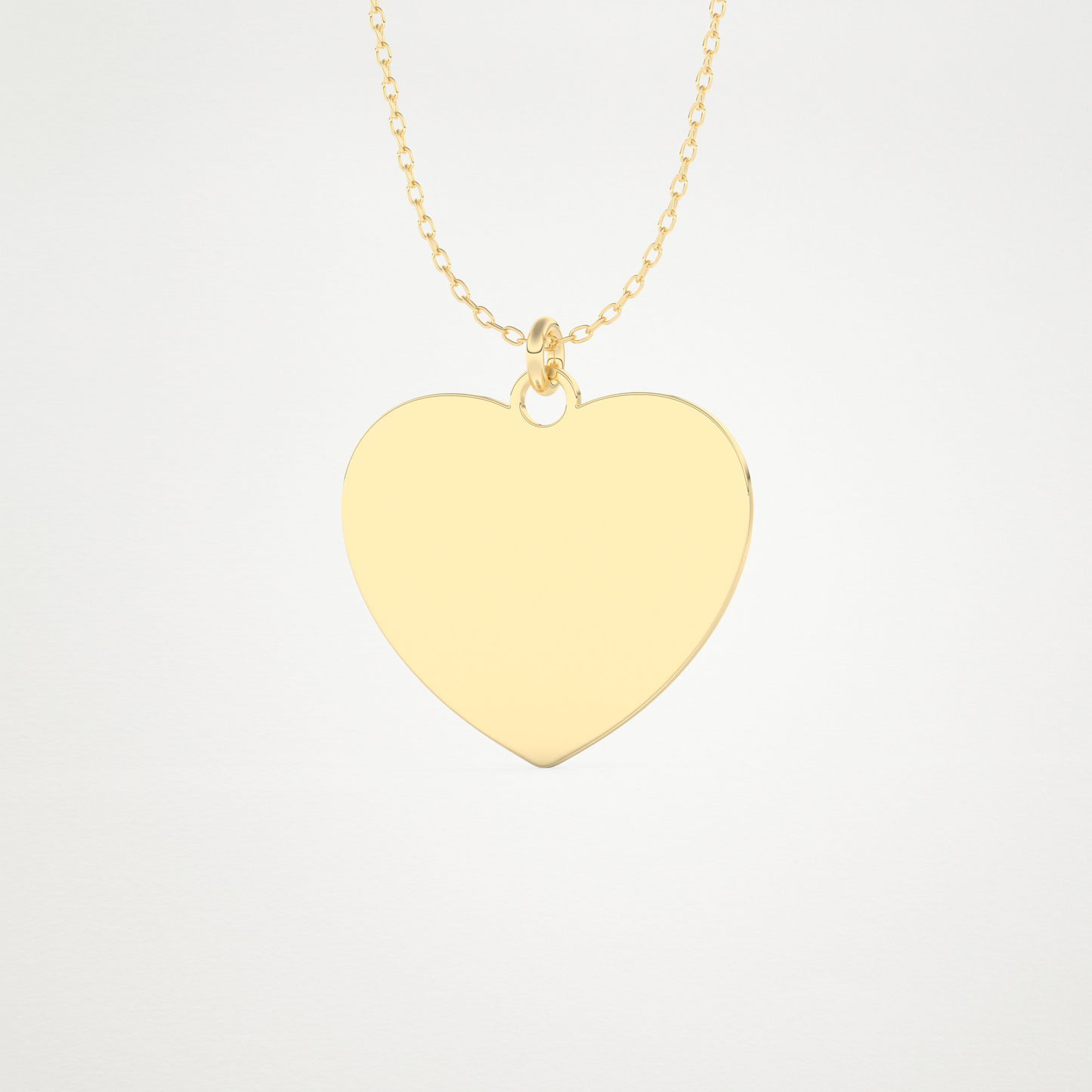 Custom Personalized Fingerprint Pendant Necklace – 14K/18K Gold & 925 Silver 9