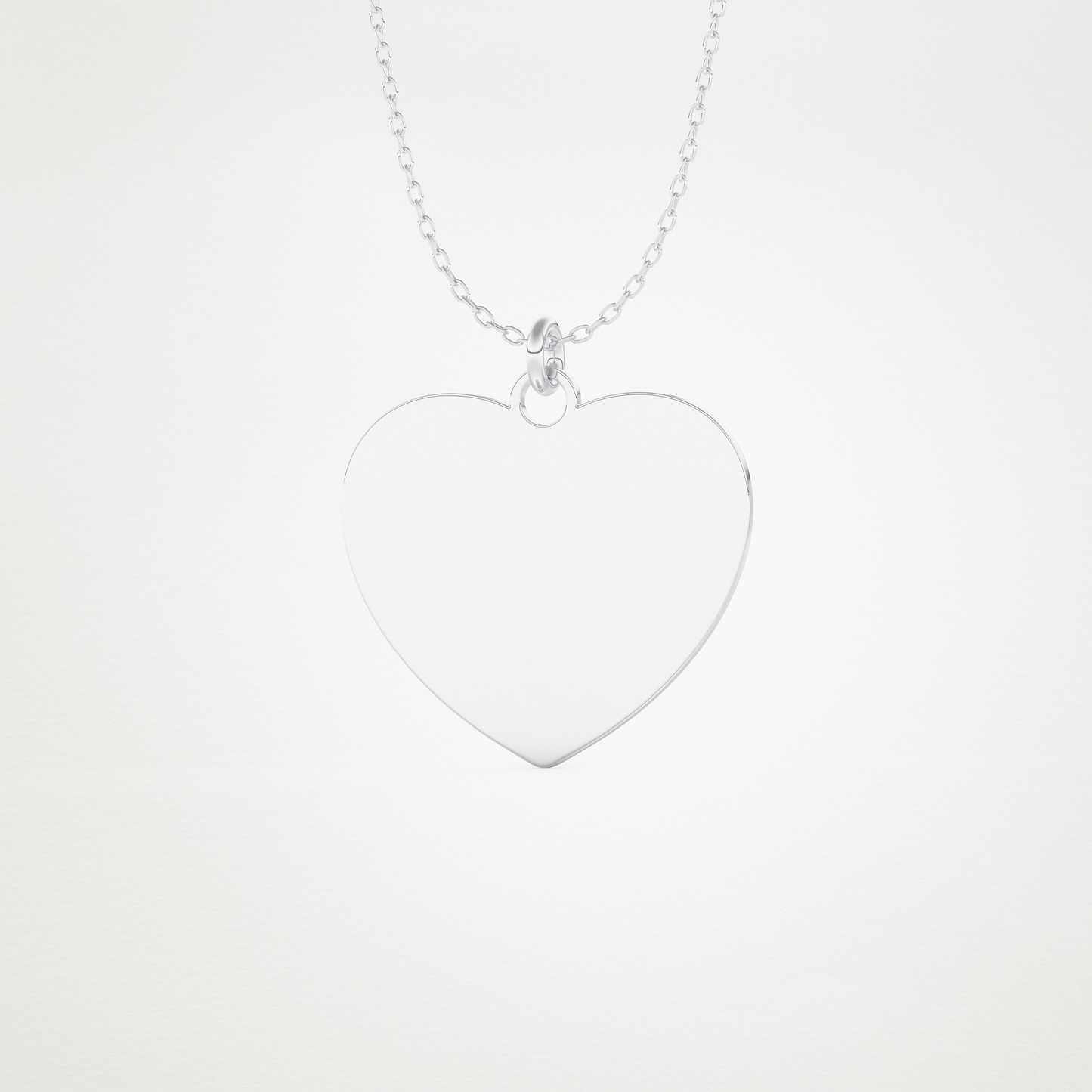 Custom Personalized Fingerprint Pendant Necklace – 14K/18K Gold & 925 Silver 4