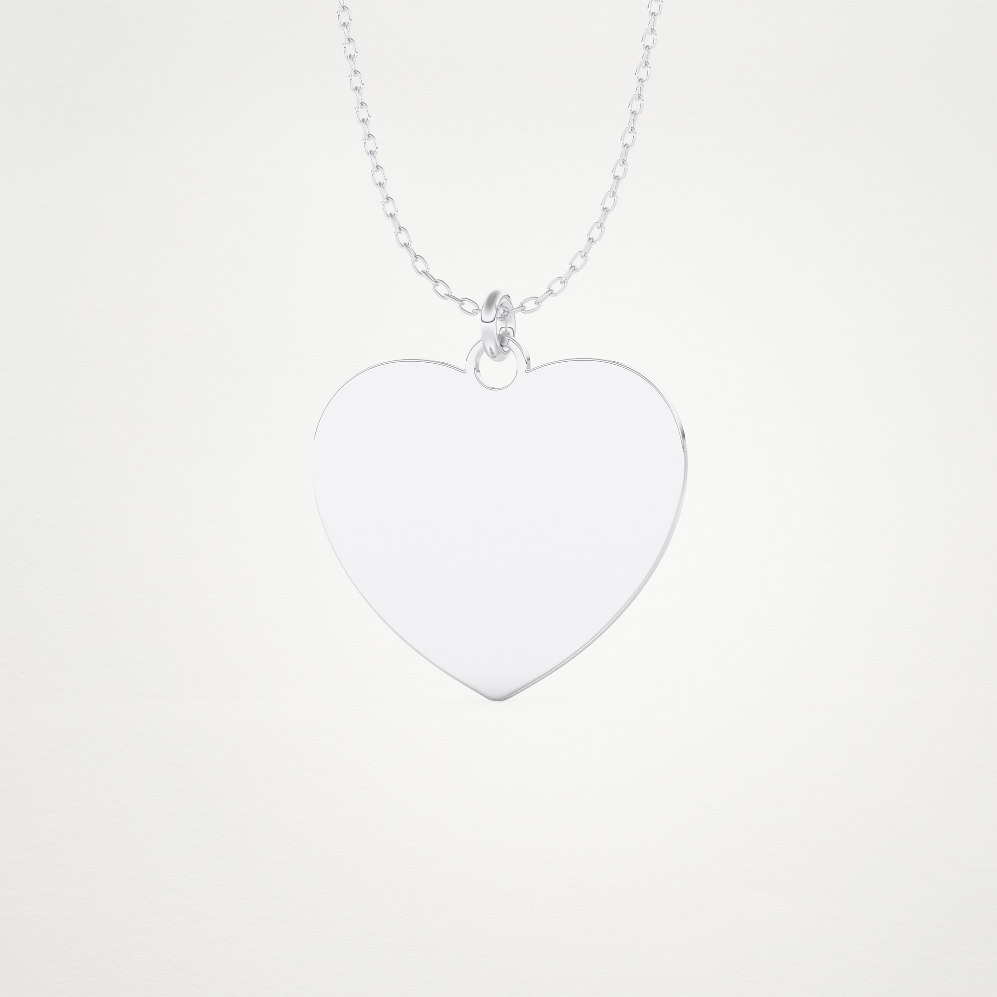 Custom Personalized Fingerprint Pendant Necklace – 14K/18K Gold & 925 Silver 4