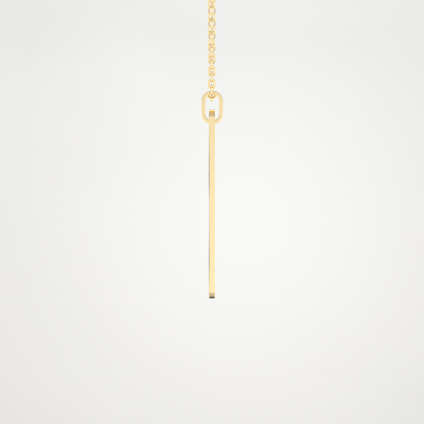 Custom Photo & Name Pendant Necklace – 14K/18K Gold & 925 Silver 8