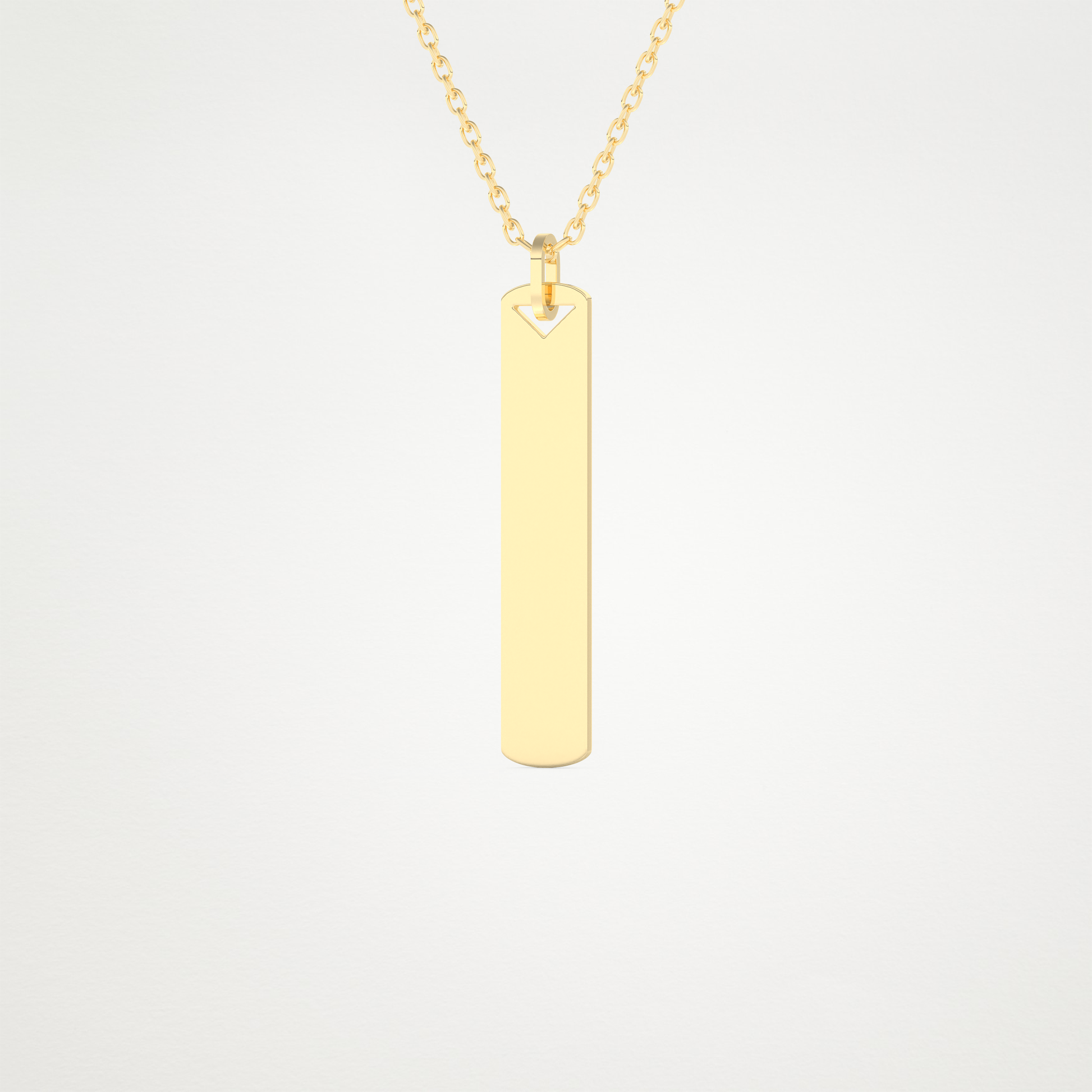 Custom Photo & Name Pendant Necklace – 14K/18K Gold & 925 Silver 9