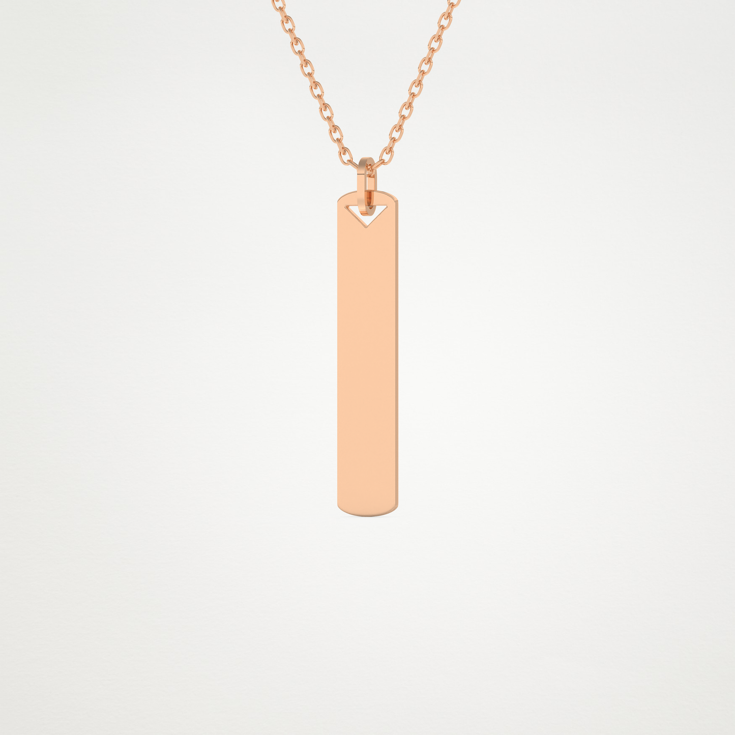Custom Photo & Name Pendant Necklace – 14K/18K Gold & 925 Silver 14