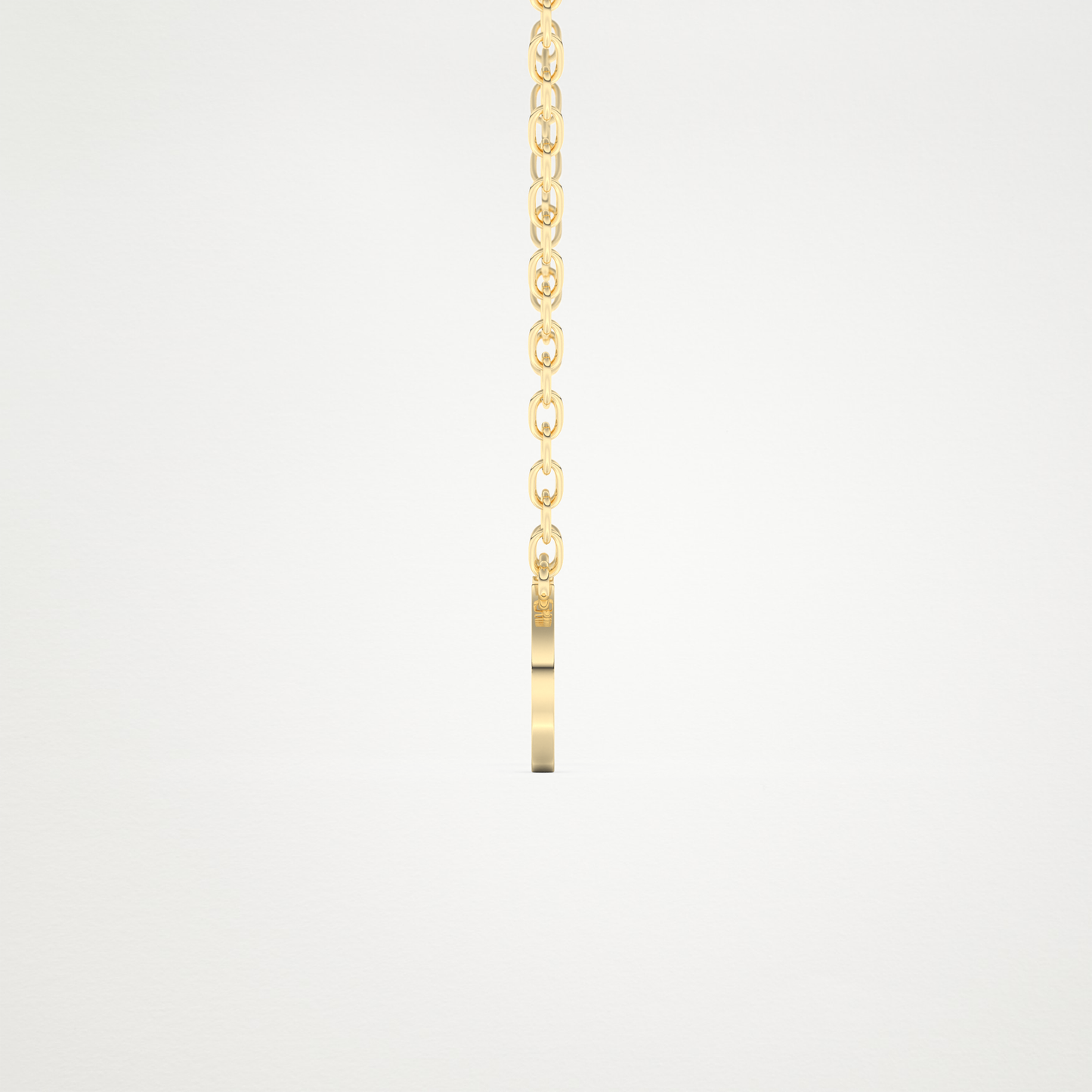 Custom Infinity Pendant Necklace – 14K/18K Gold & 925 Silver 8