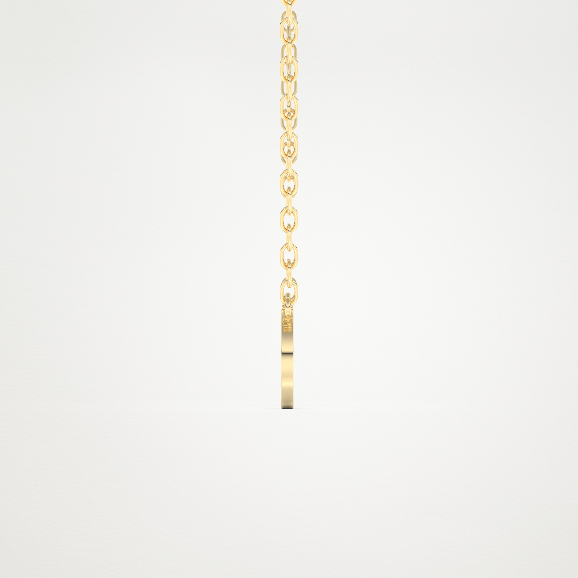 Custom Infinity Pendant Necklace – 14K/18K Gold & 925 Silver 8