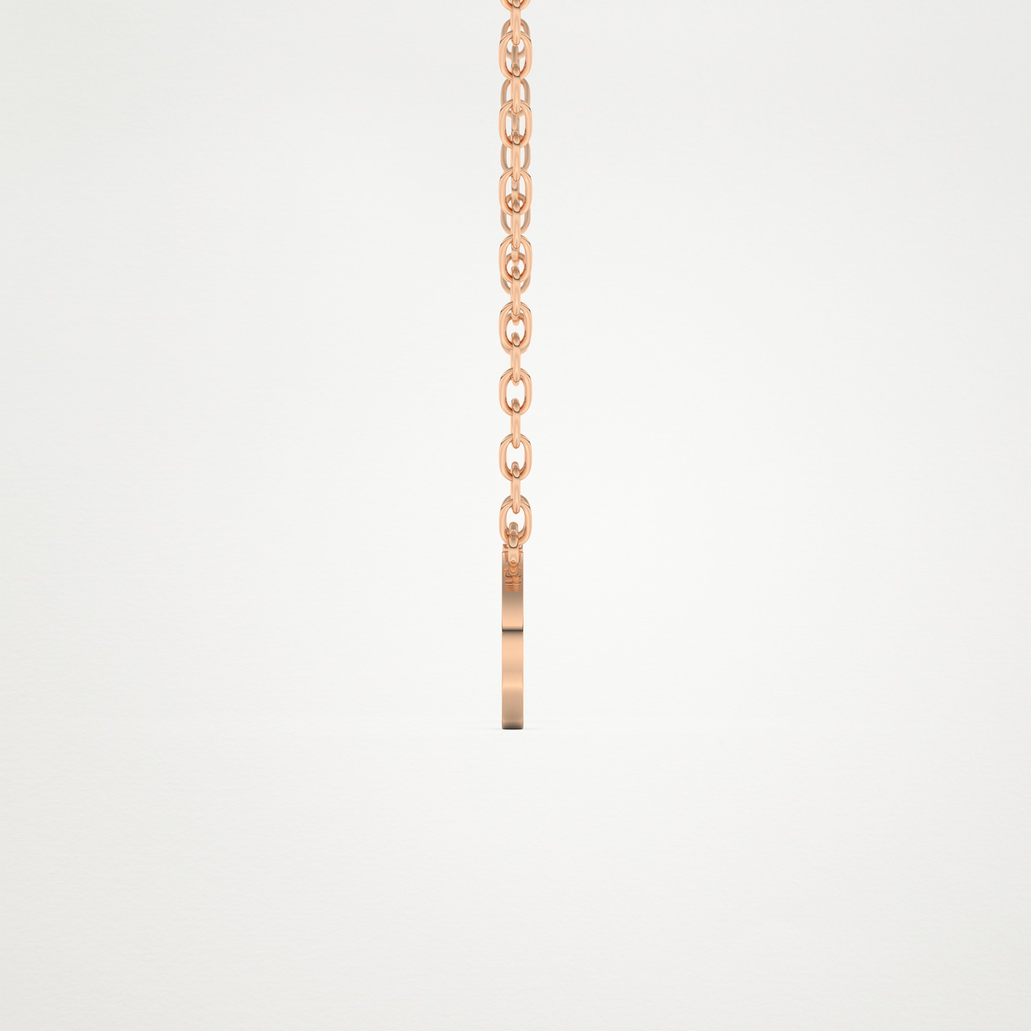 Custom Infinity Pendant Necklace – 14K/18K Gold & 925 Silver 13