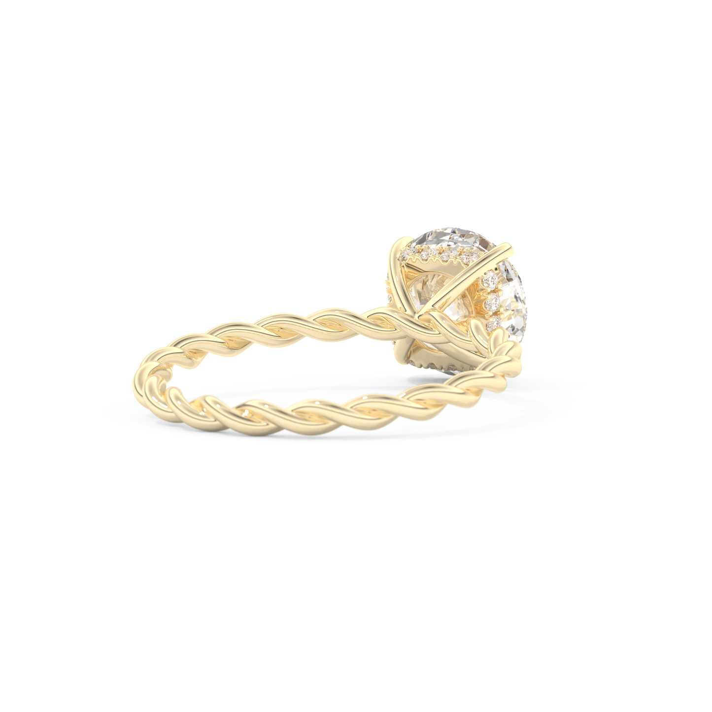 1 CT Round Solitaire Engagement Ring