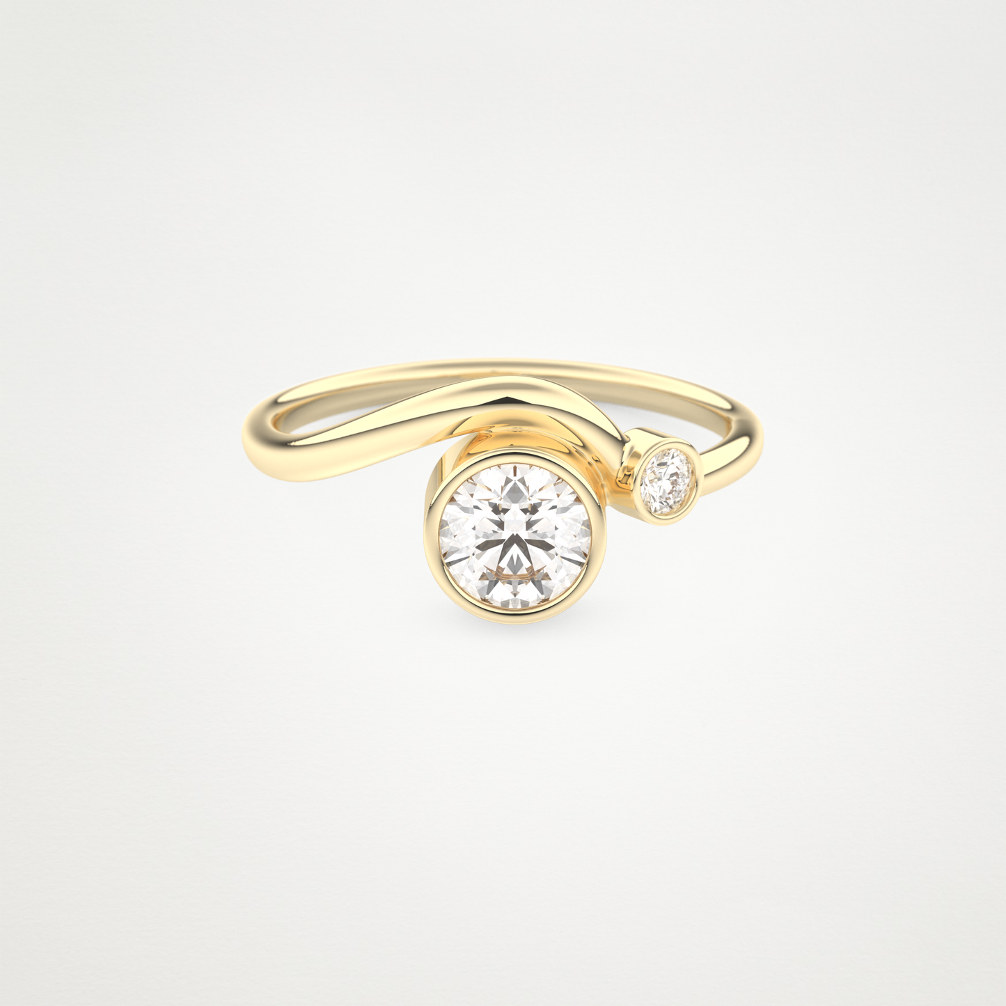 0.79 CT Round Moissanite Wedding Band – Solid Gold Elegant and Timeless Design