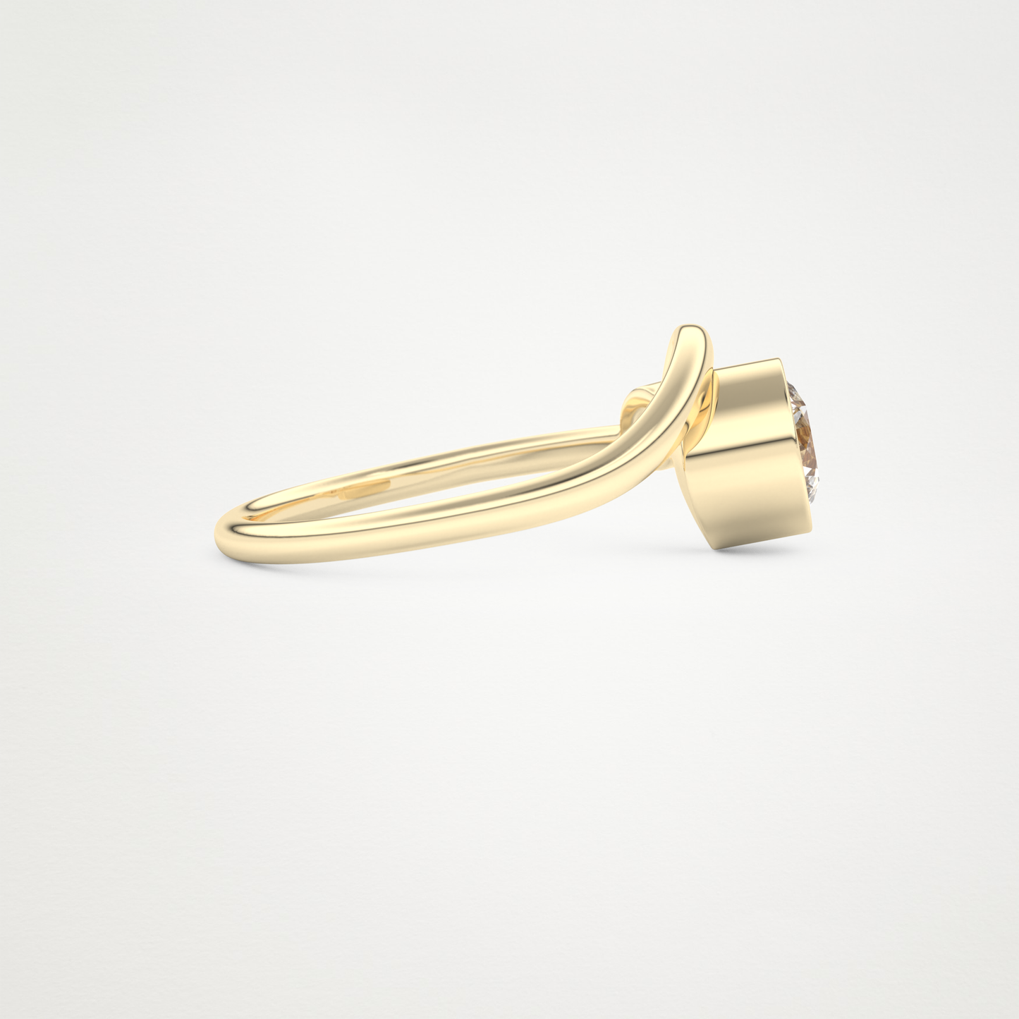 0.79 CT Round Moissanite Wedding Band – Solid Gold Elegant and Timeless Design