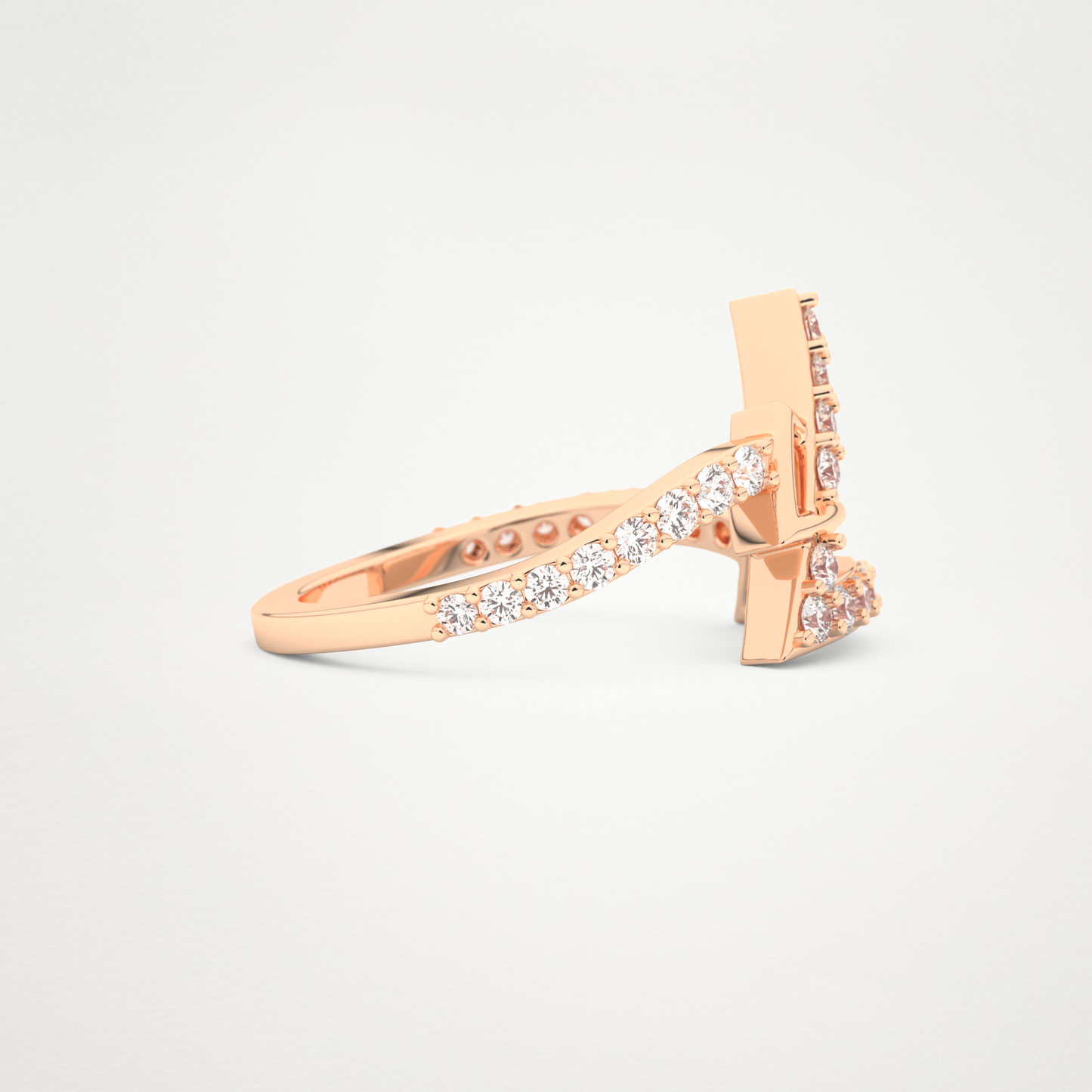 0.56 CT Round Moissanite Wedding Band – Solid Gold Elegant and Timeless Design