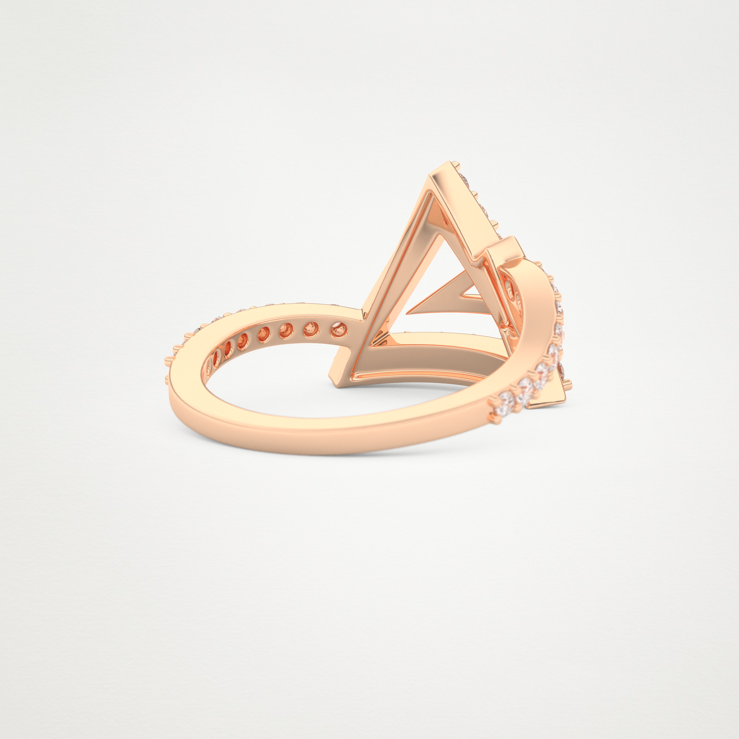 0.56 CT Round Moissanite Wedding Band – Solid Gold Elegant and Timeless Design