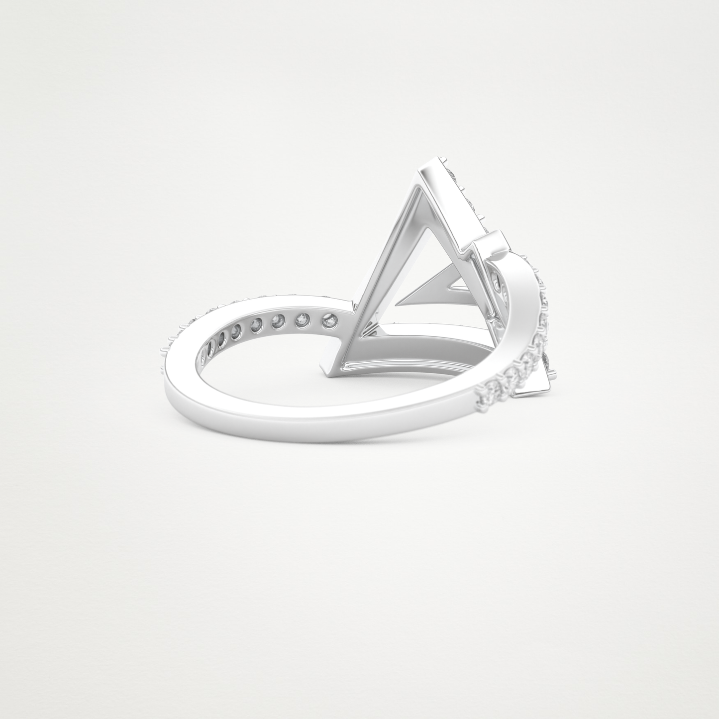 0.56 CT Round Moissanite Wedding Band – Solid Gold Elegant and Timeless Design