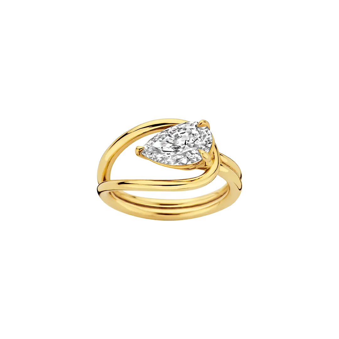 Timeless 1.9 CT Oval Cut Split Shank & Solitaire Moissanite Diamond Engagement Ring