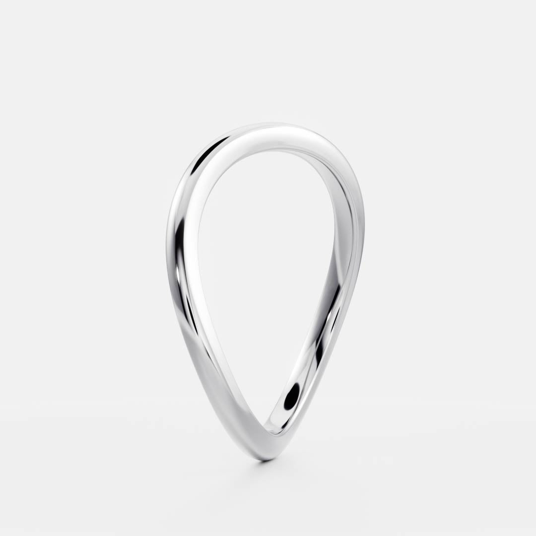 Stunning Contour Ceremonial Wedding Bands