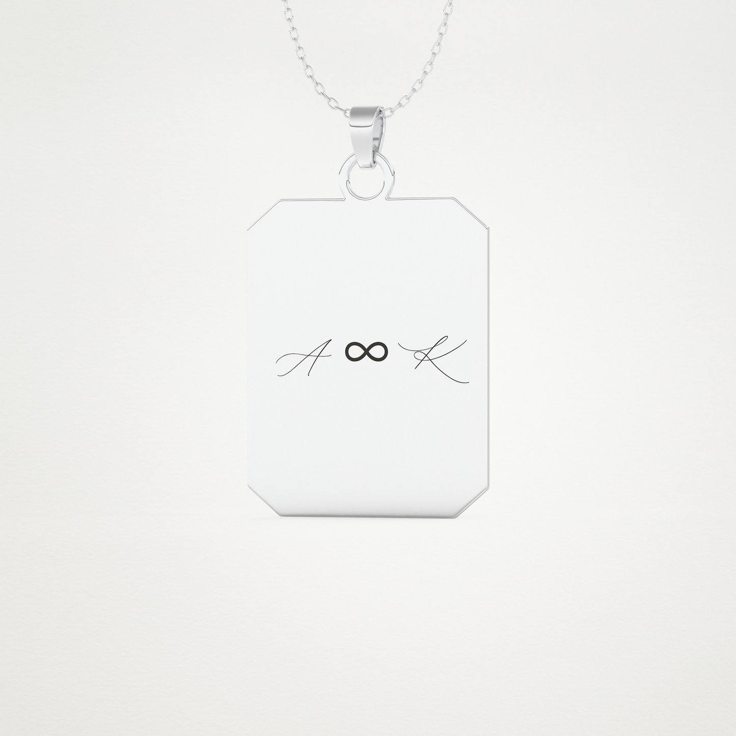 Custom Photo Printed Pendant Necklace – 14K/18K Gold & 925 Silver 3