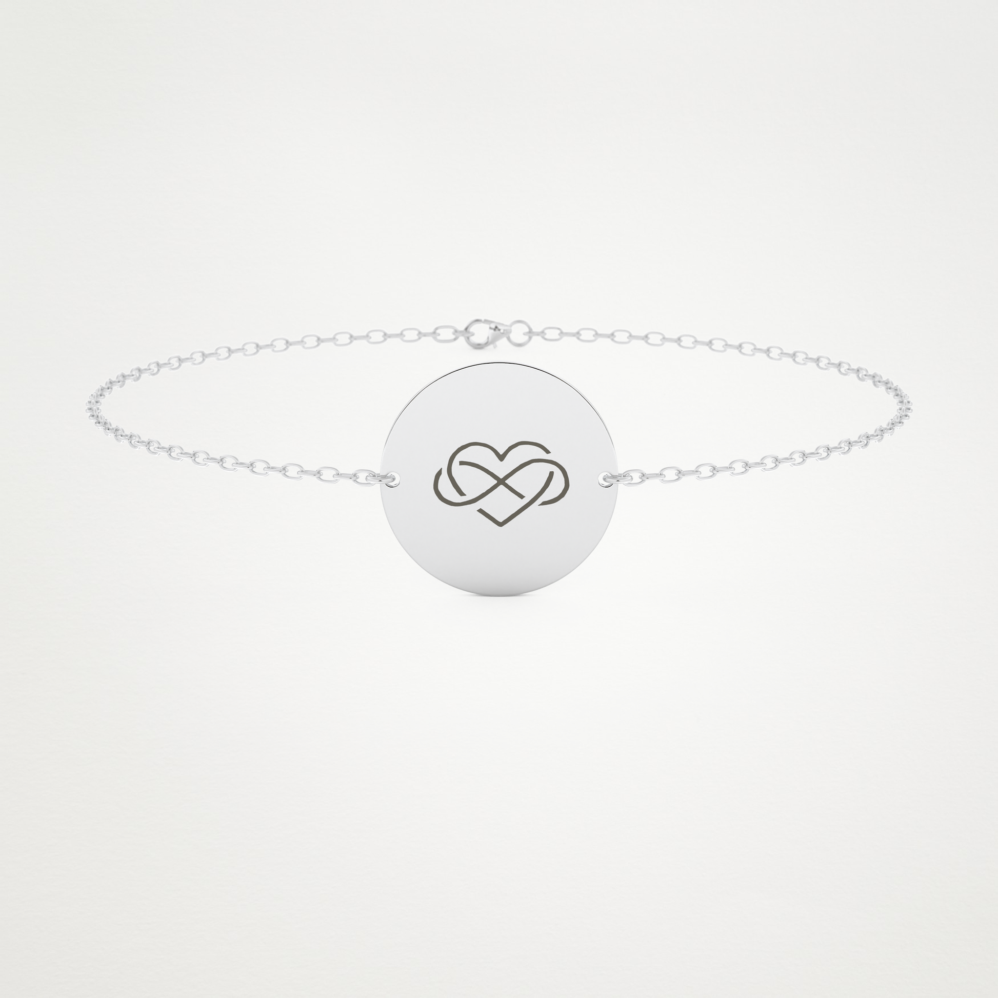 Custom Engraved Bracelet – 14K/18K Gold & 925 Silver 1