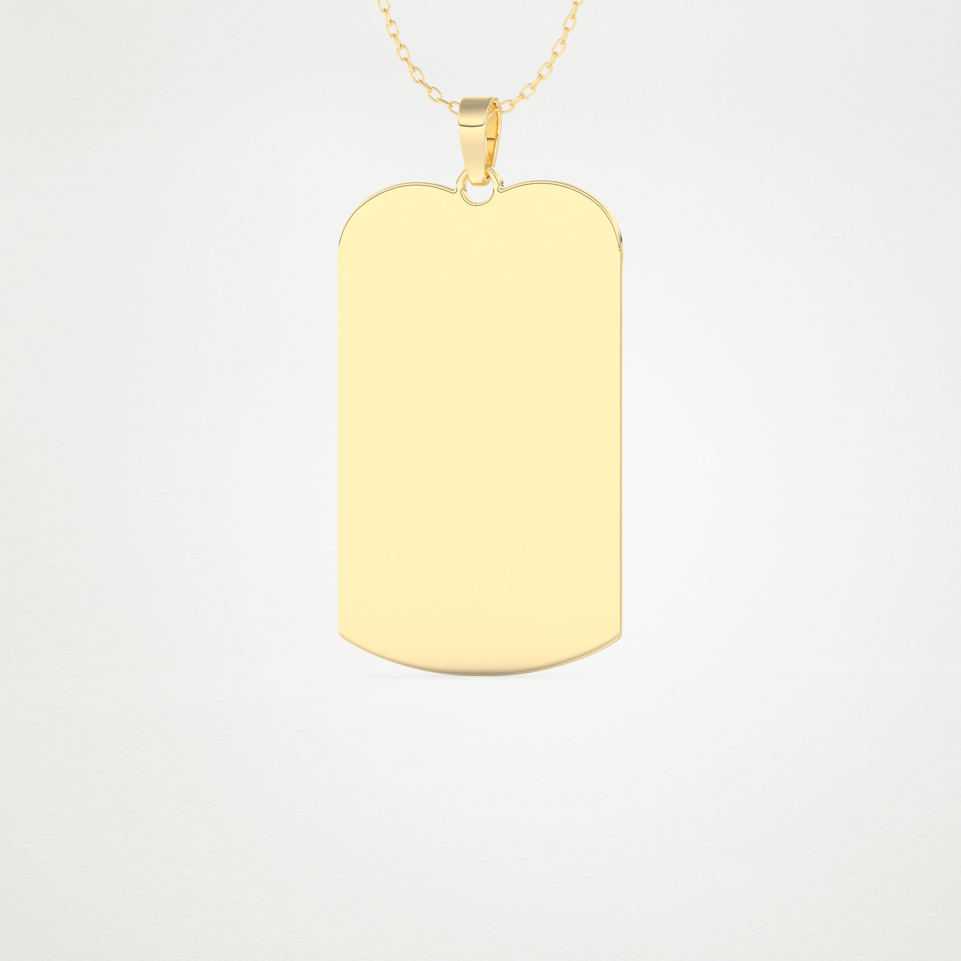 Custom Photo Printed Pendant Necklace – 14K/18K Gold & 925 Silver 9