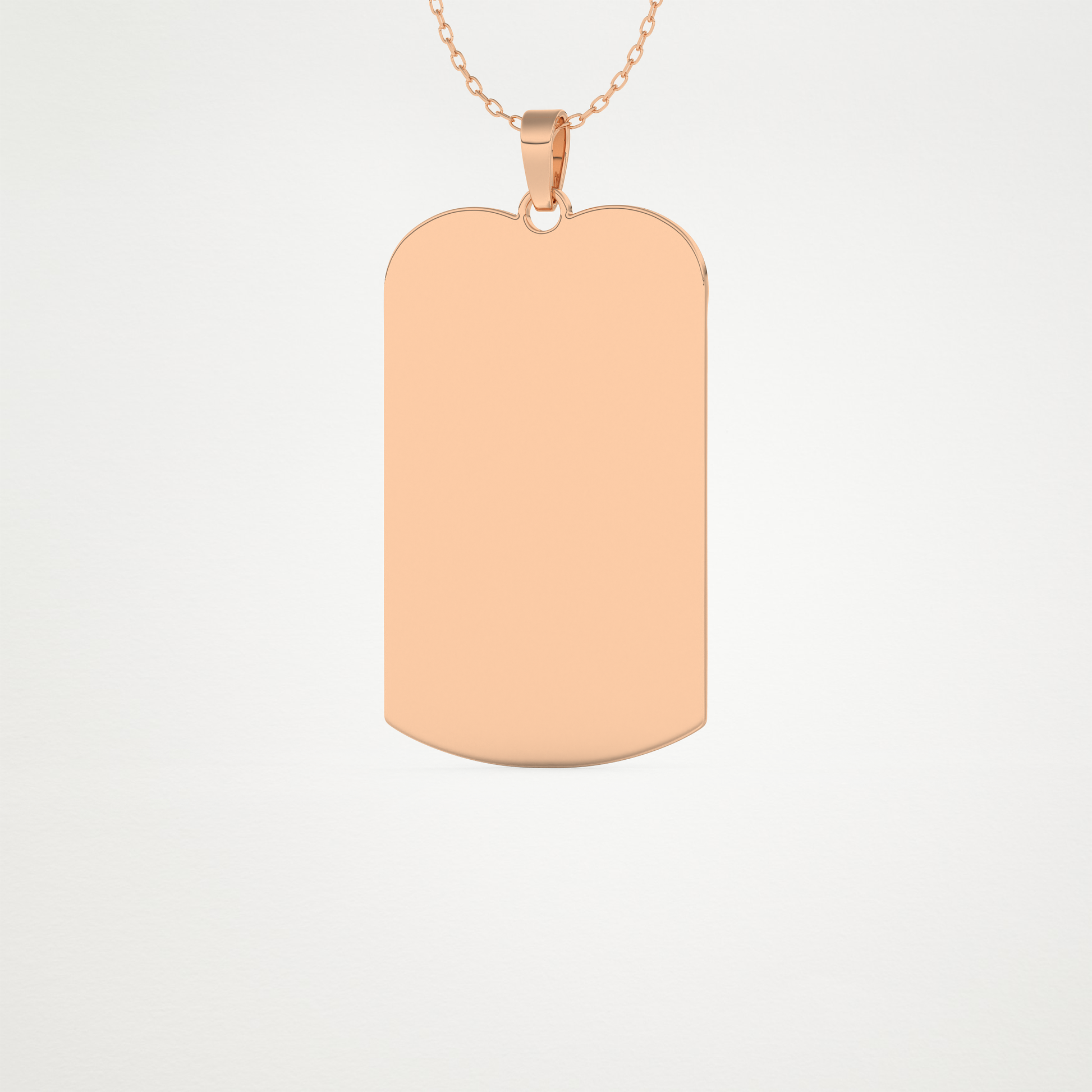 Custom Photo Printed Pendant Necklace – 14K/18K Gold & 925 Silver 14