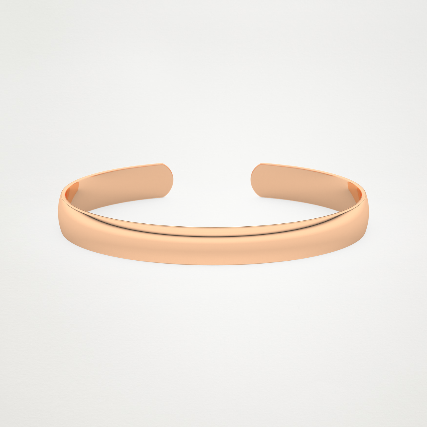 Custom Engraved Gold Cuff Bracelet – 14K/18K Gold & 925 Silver 8