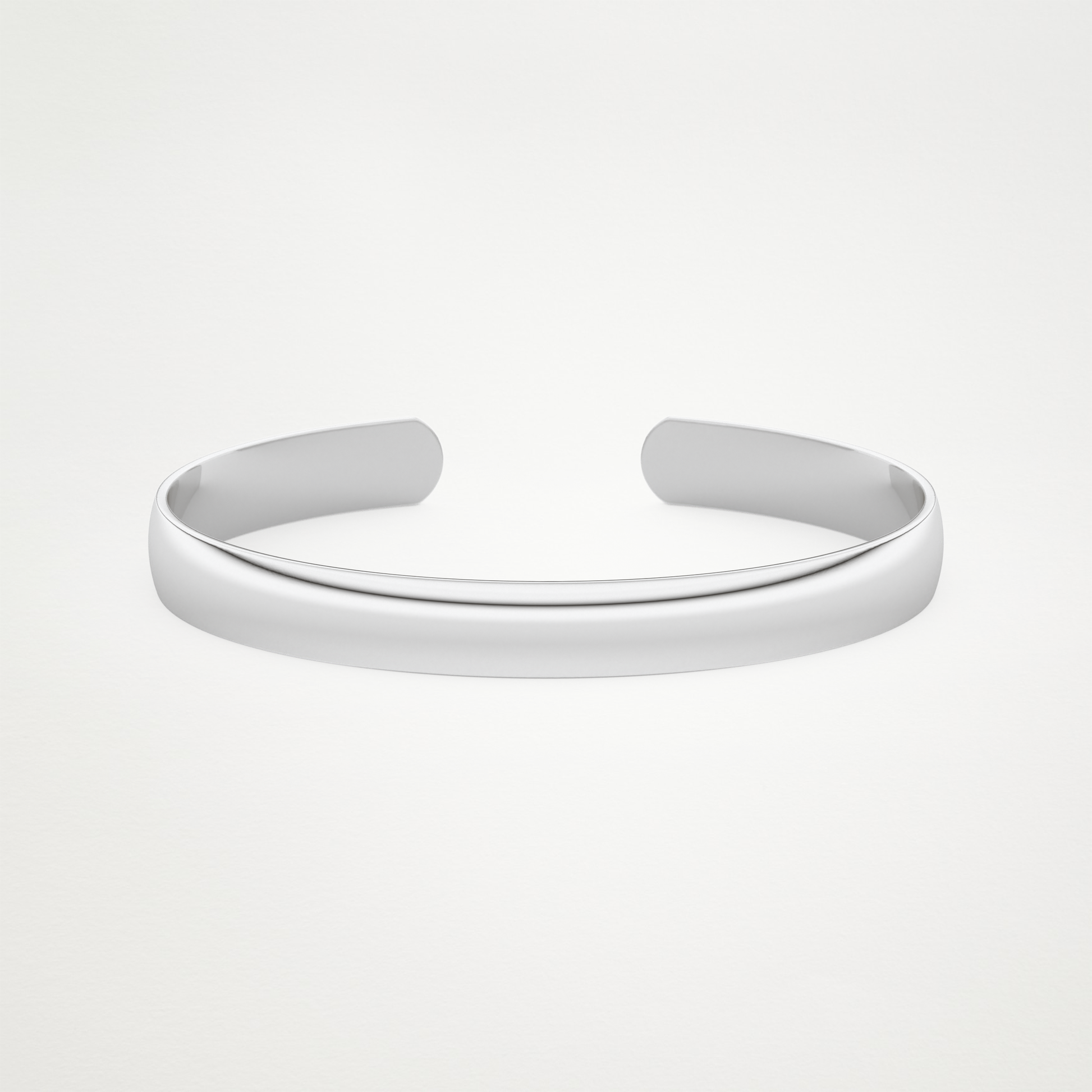 Custom Engraved Gold Cuff Bracelet – 14K/18K Gold & 925 Silver 2