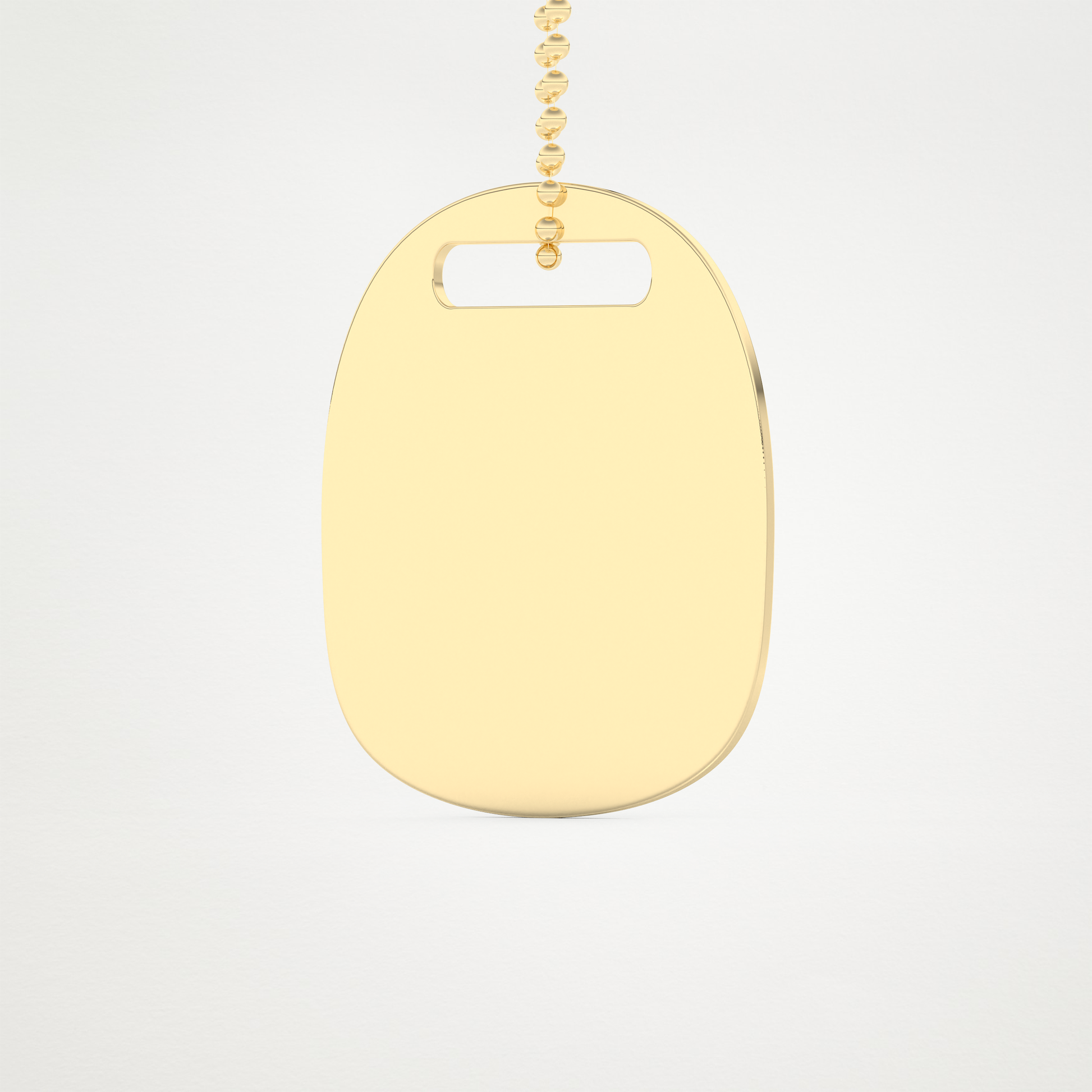 Custom Personalized Fingerprint Pendant Necklace – 14K/18K Gold & 925 Silver 9