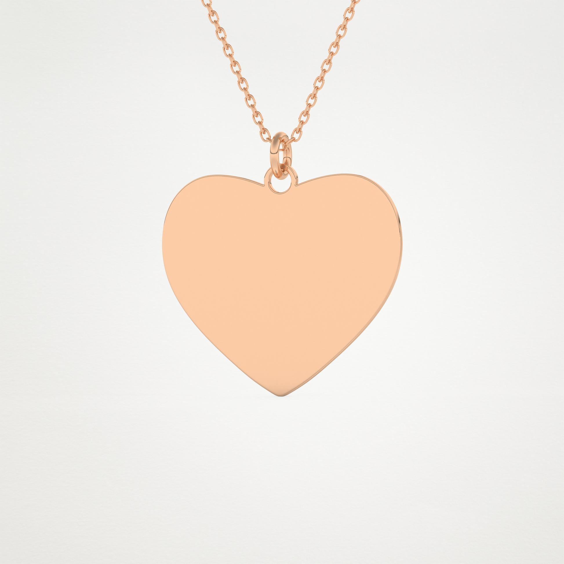 Custom Photo Printed Pendant Necklace – 14K/18K Gold & 925 Silver 15