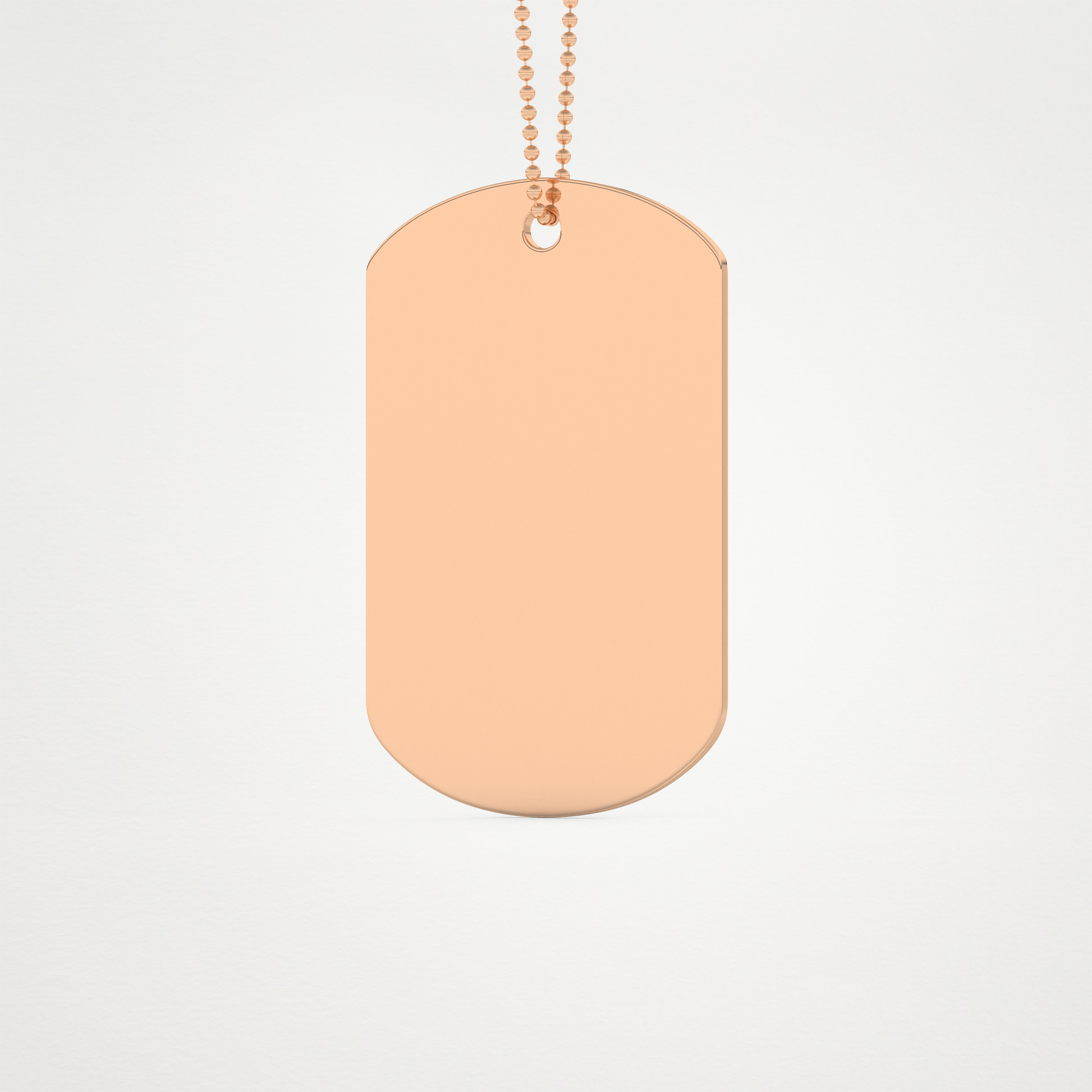Custom Personalized Fingerprint Pendant Necklace – 14K/18K Gold & 925 Silver 14
