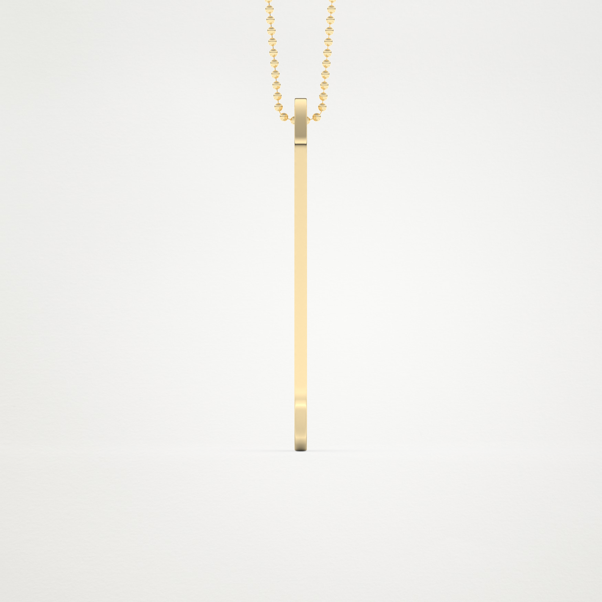 Custom Personalized Fingerprint Pendant Necklace – 14K/18K Gold & 925 Silver 7