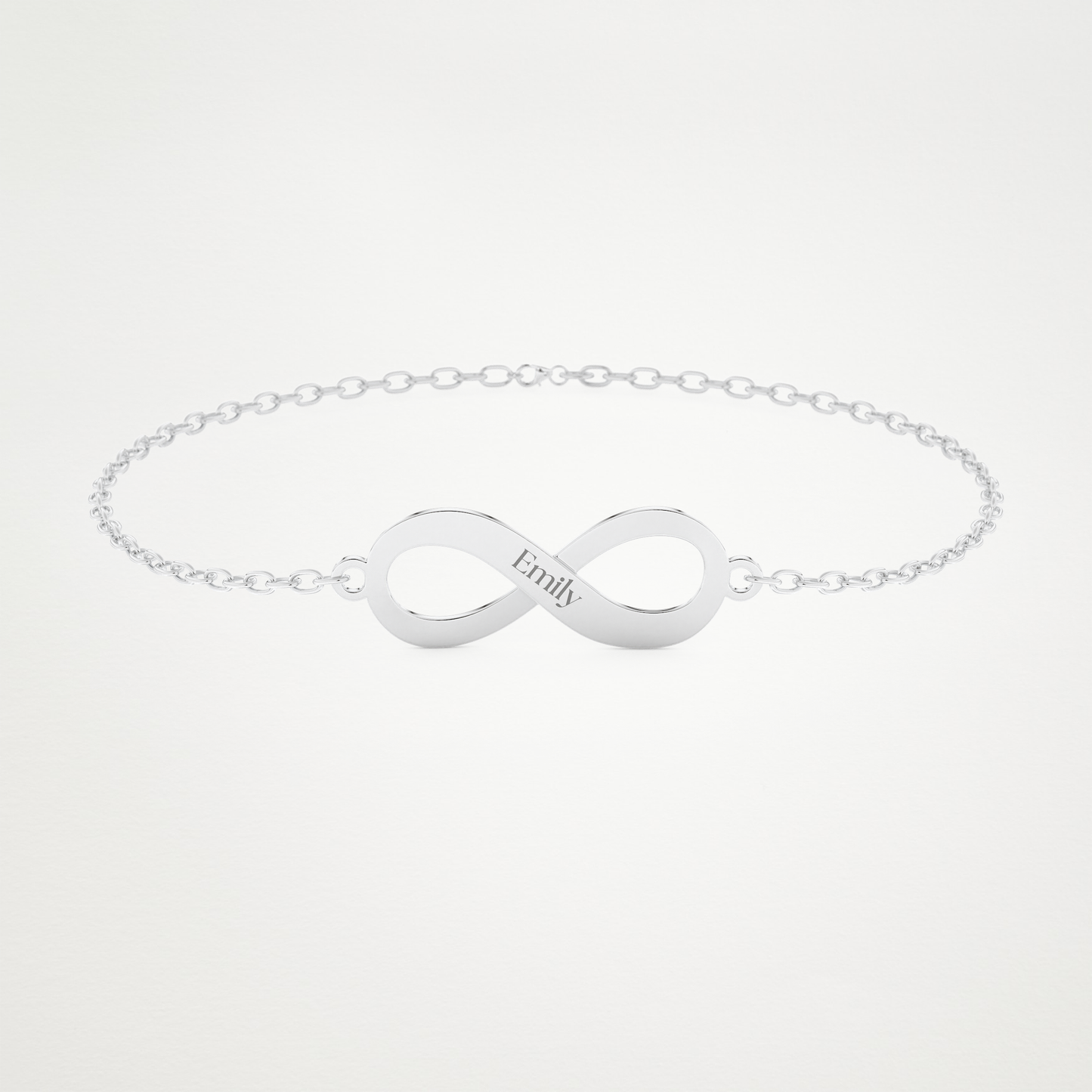 Custom Infinity Bracelet – 14K/18K Gold & 925 Silver 1