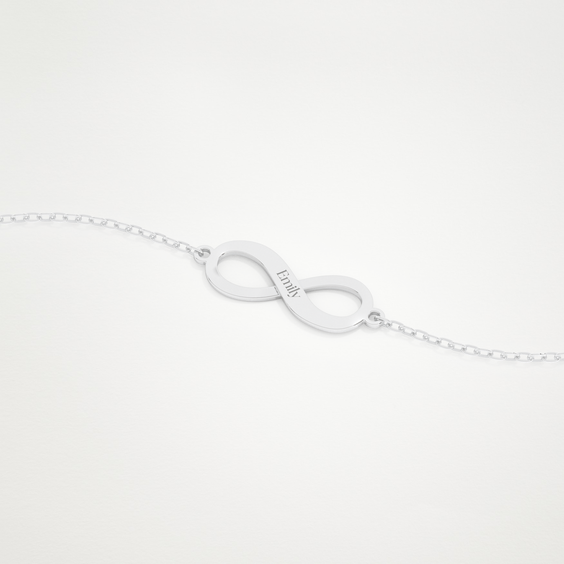 Custom Infinity Bracelet – 14K/18K Gold & 925 Silver 2