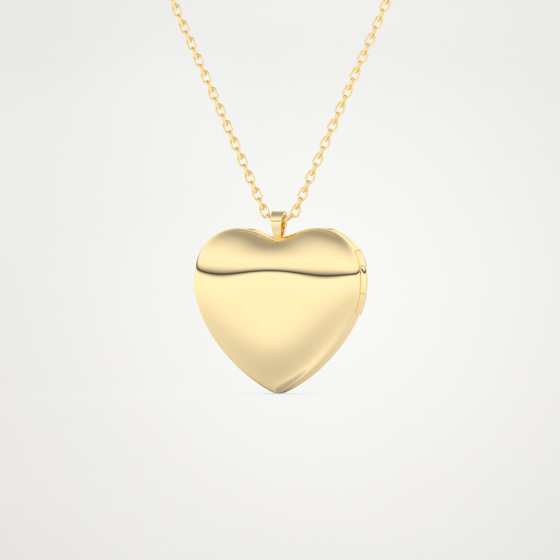 Custom Photo Customised Locket Necklace – 14K/18K Gold & 925 Silver 9