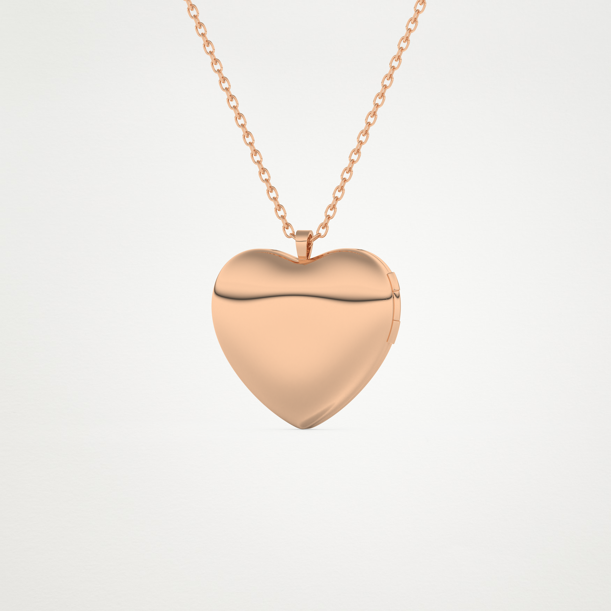 Custom Photo Customised Locket Necklace – 14K/18K Gold & 925 Silver 14