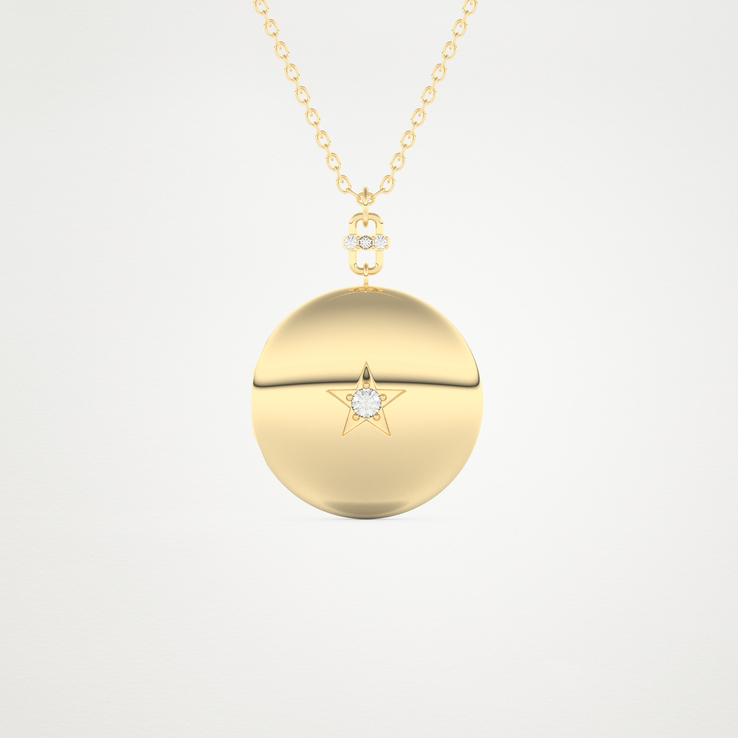 Customised Photo Locket Necklace – 14K/18K Gold & 925 Silver 9