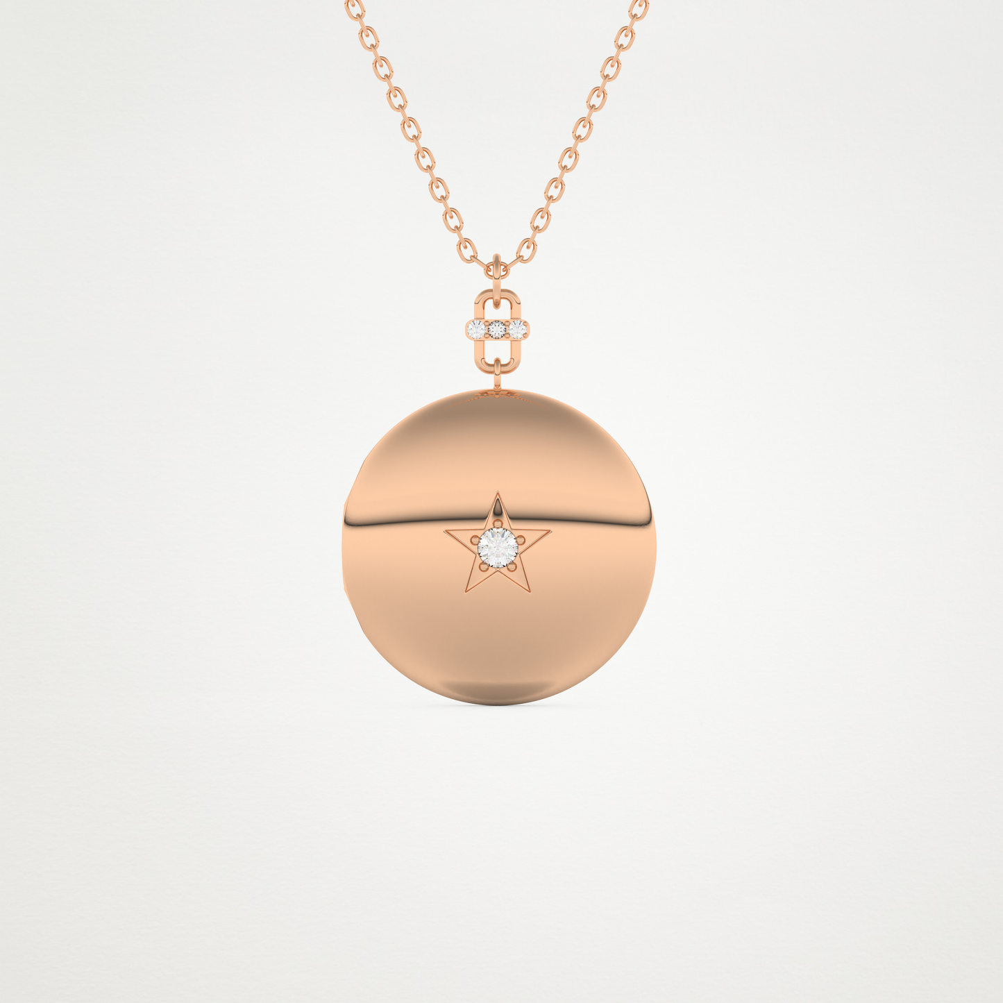 Customised Photo Locket Necklace – 14K/18K Gold & 925 Silver 14