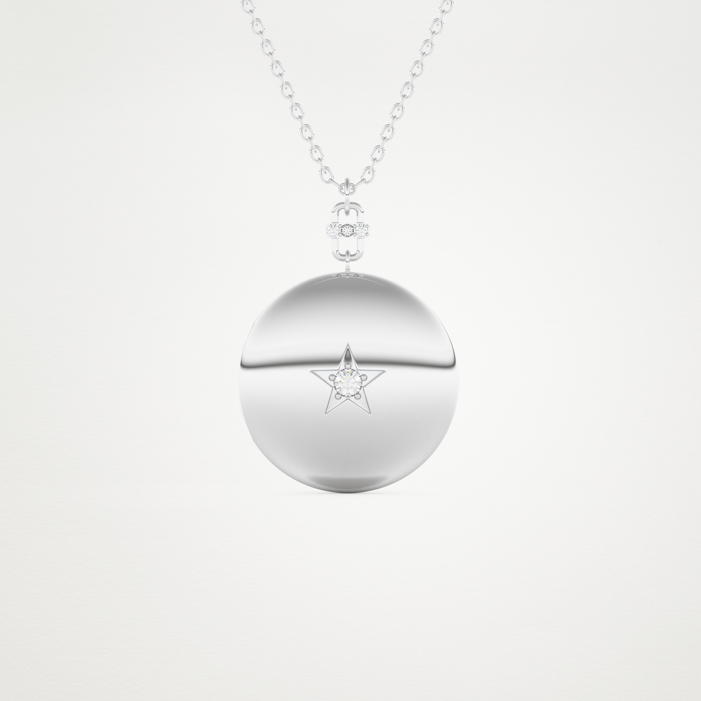 Customised Photo Locket Necklace – 14K/18K Gold & 925 Silver 4