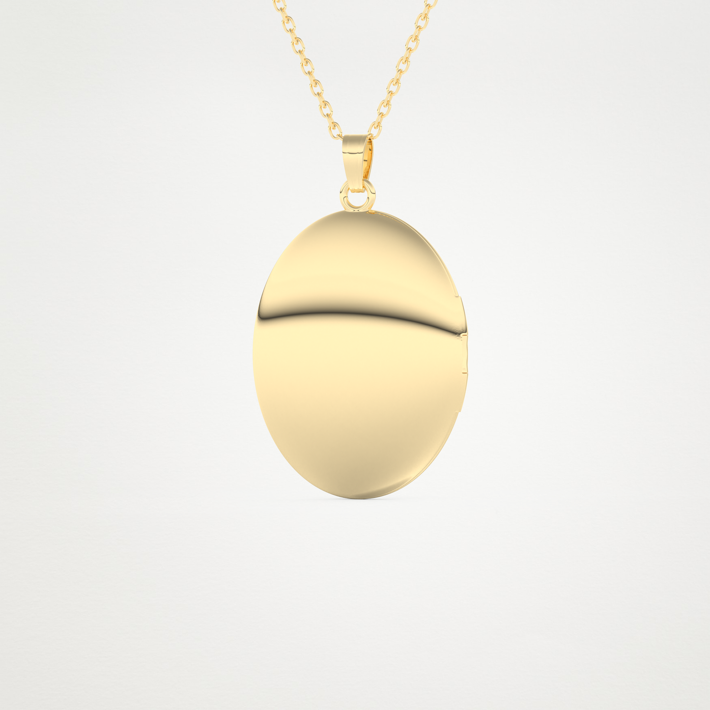 Custom Photo Mini Locket Necklace – 14K/18K Gold & 925 Silver 9