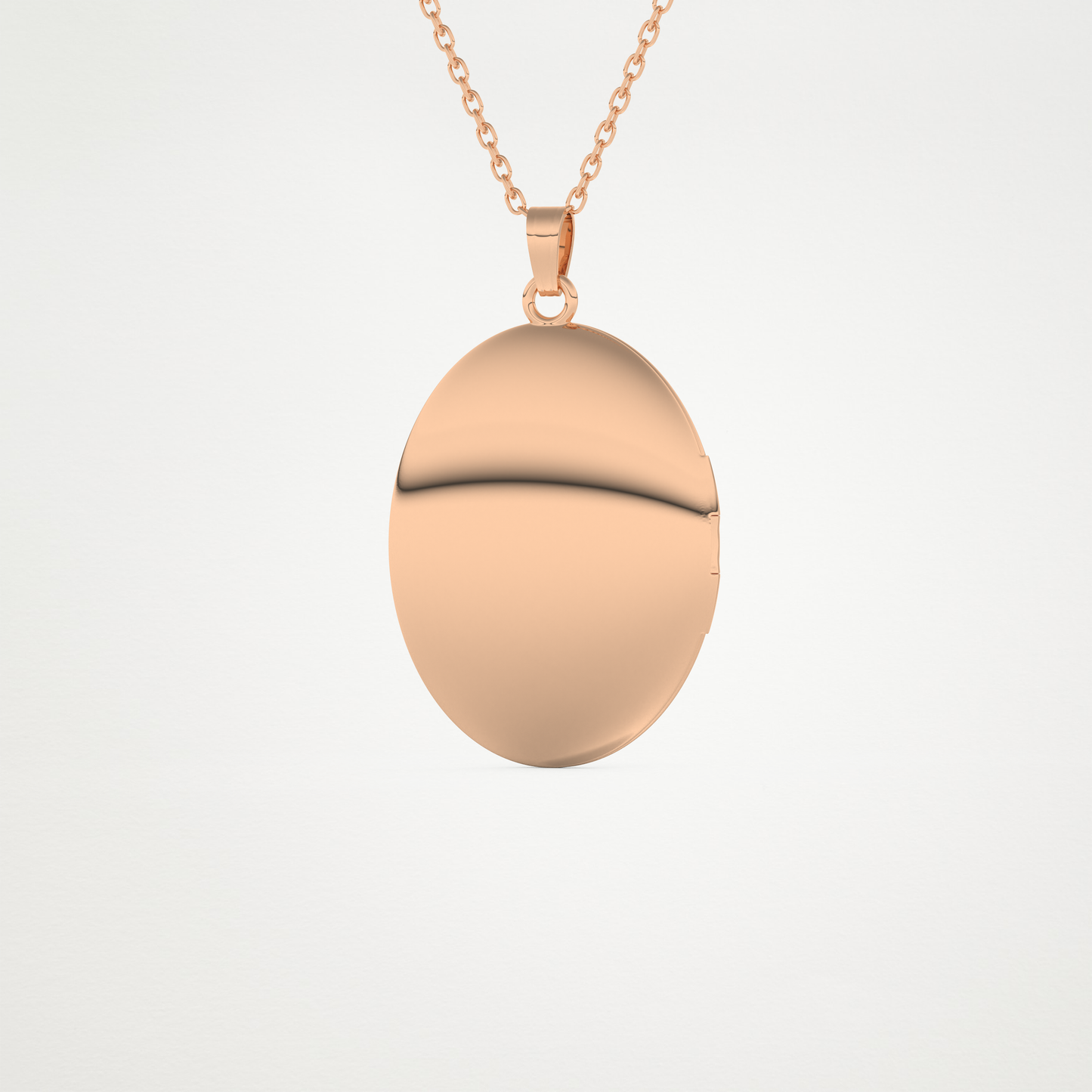 Custom Photo Mini Locket Necklace – 14K/18K Gold & 925 Silver 14