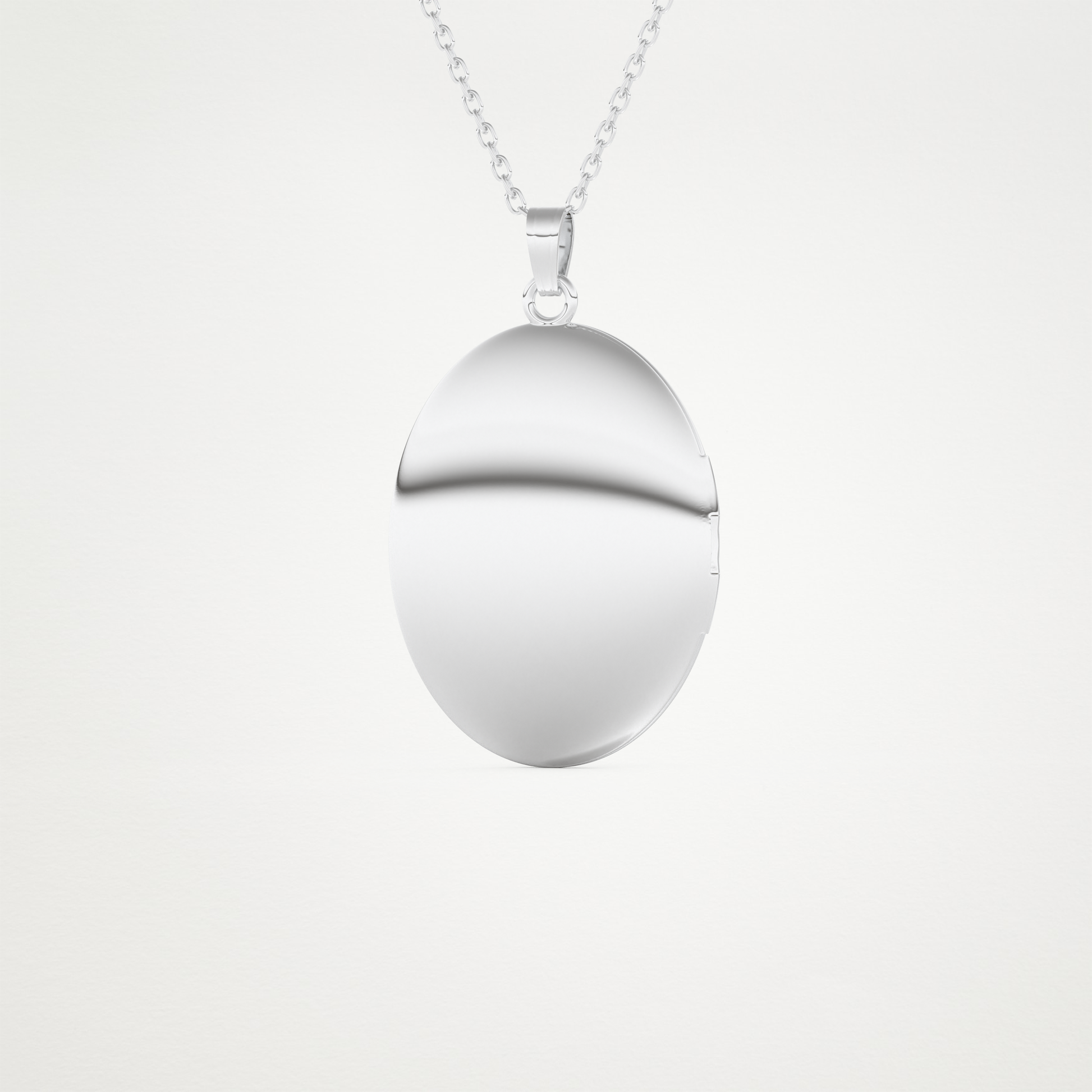 Custom Photo Mini Locket Necklace – 14K/18K Gold & 925 Silver 5
