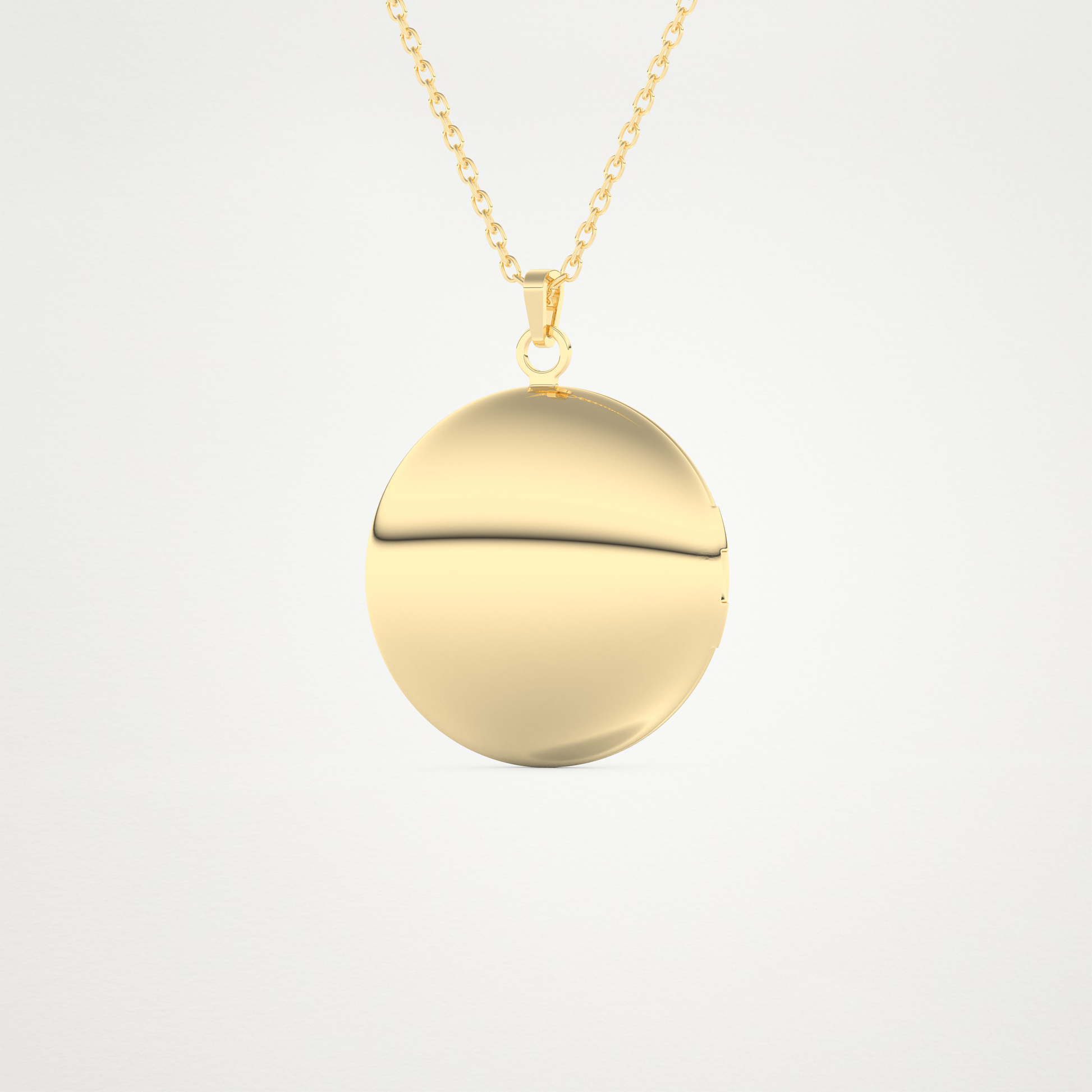 Custom Photo & Customized Engraving Locket Necklace – 14K/18K Gold & 925 Silver 9