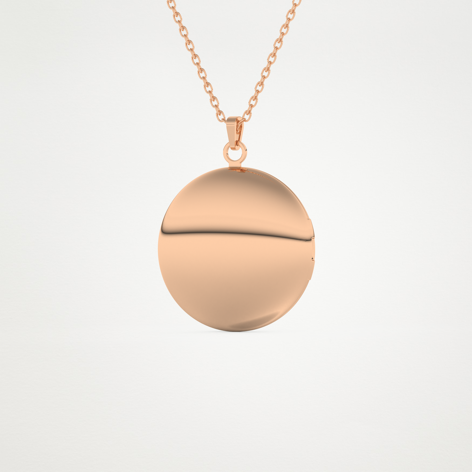 Custom Photo & Customized Engraving Locket Necklace – 14K/18K Gold & 925 Silver 14