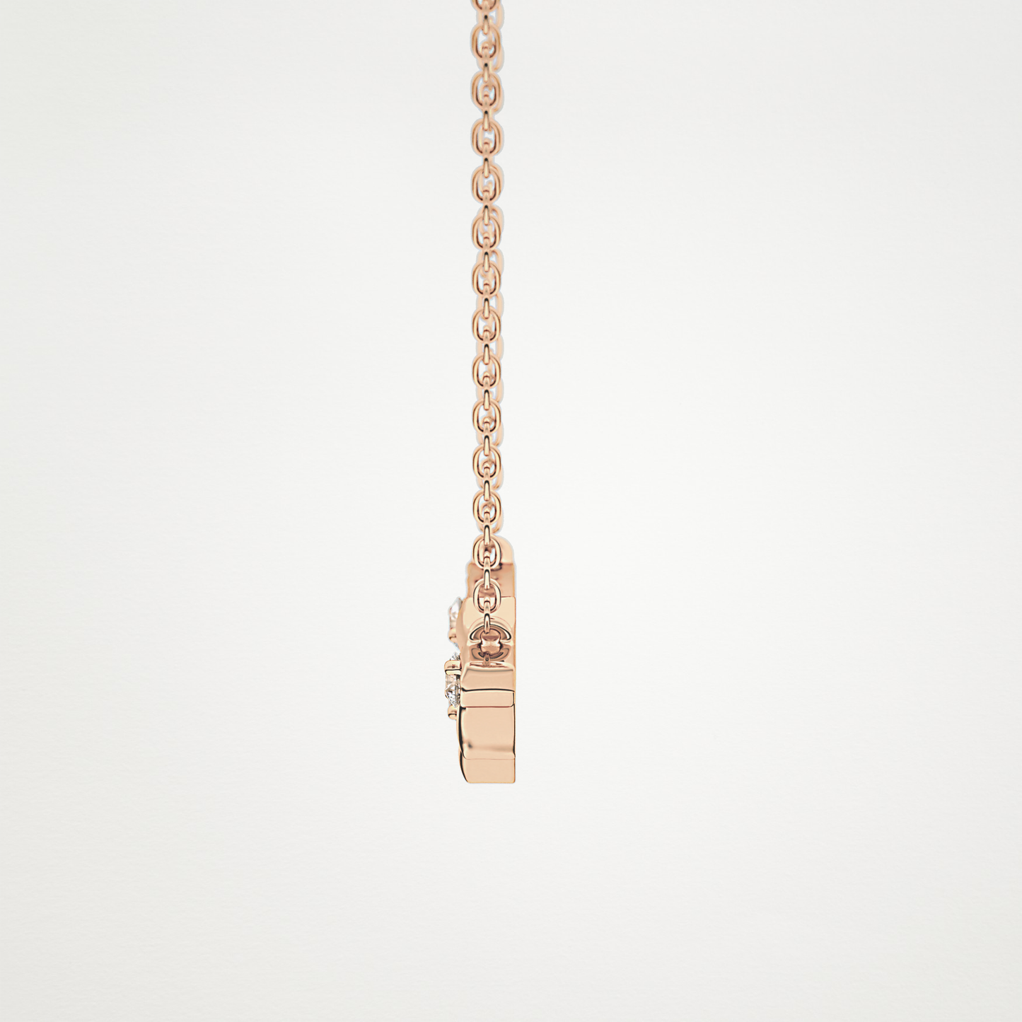 Beautiful 0.7 CT Moissanite Branch Style Necklace in 14K or 18K Solid Gold – DEF Color, VVS Clarity