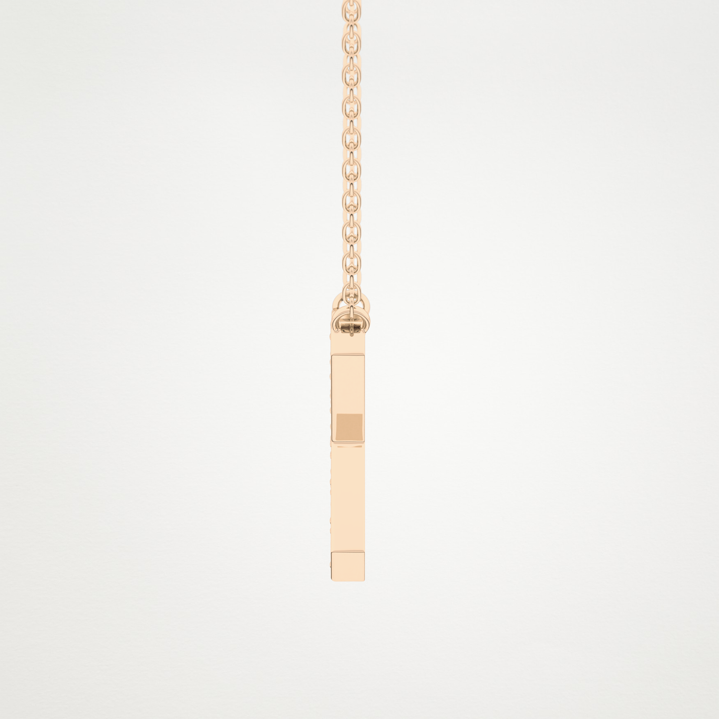 0.31 CT Moissanite X-Shaped Necklace in 14K or 18K Solid Gold – DEF Color, VVS Clarity
