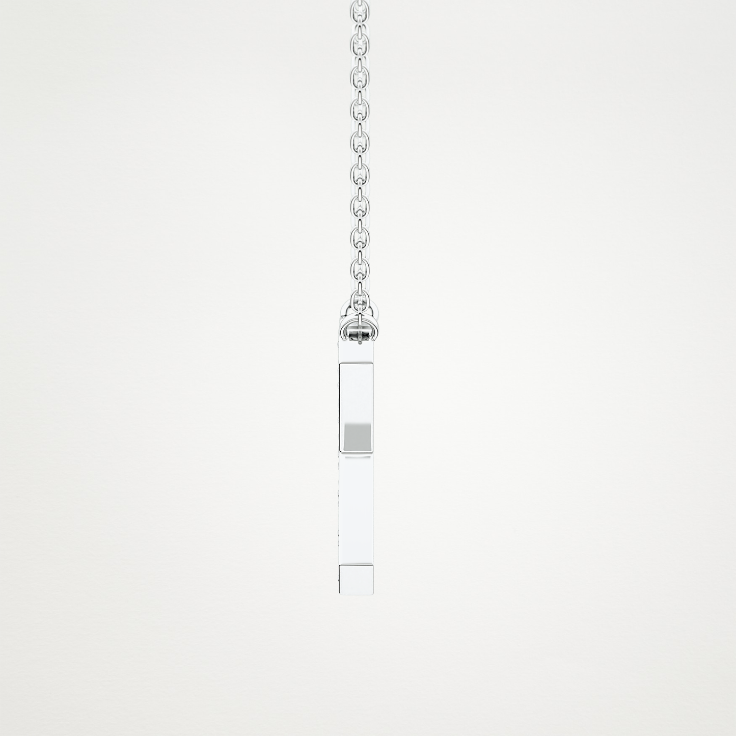 0.31 CT Moissanite X-Shaped Necklace in 14K or 18K Solid Gold – DEF Color, VVS Clarity