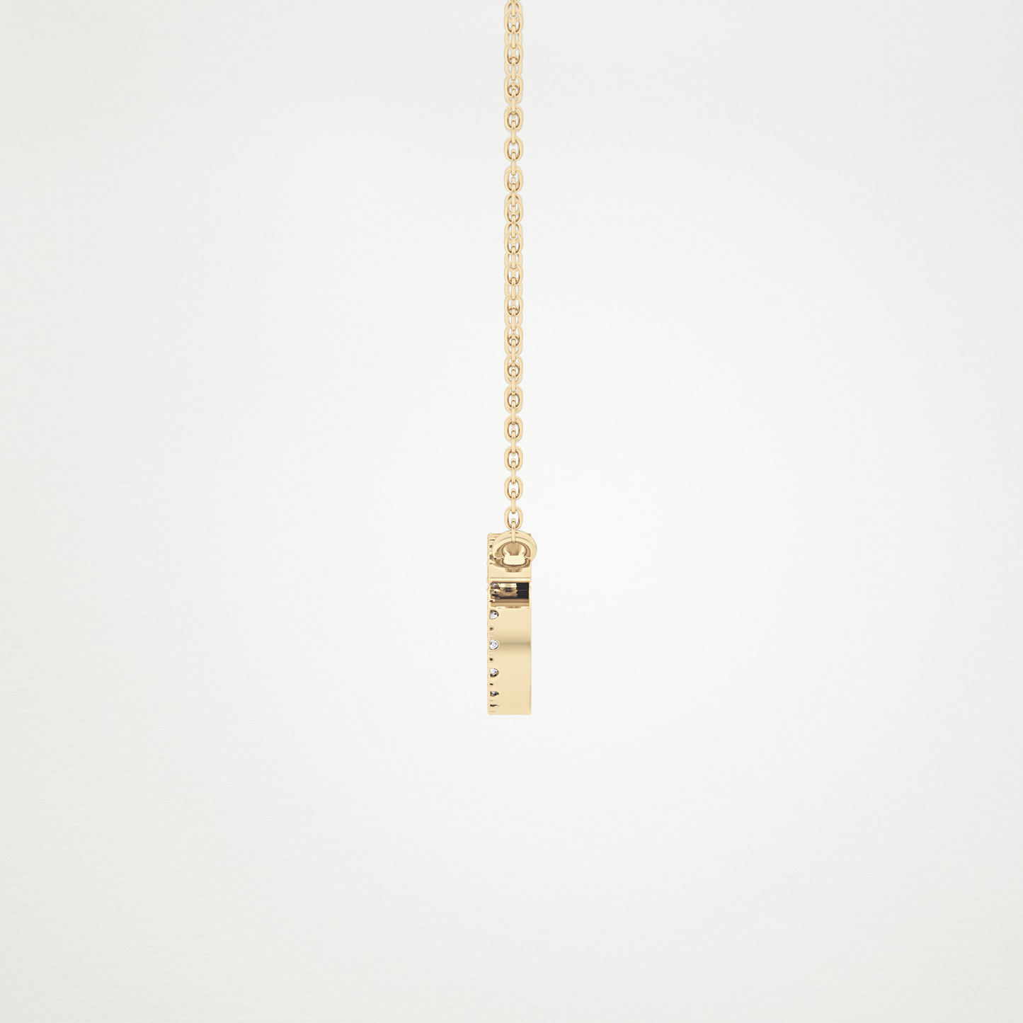 0.175 CT Moissanite Cancer Necklace in 14K or 18K Solid Gold – DEF Color, VVS Clarity