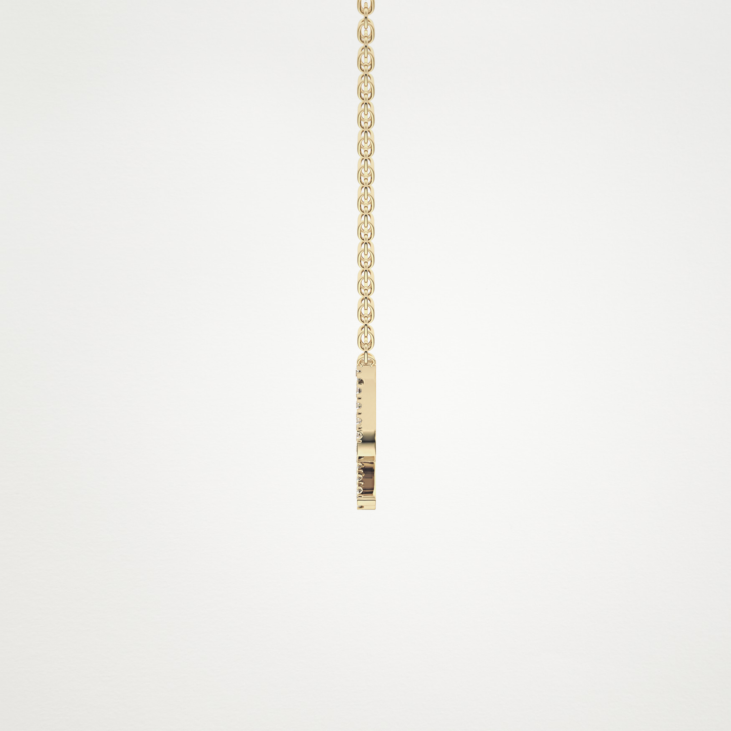 0.42 CT Moissanite Sagittarius Necklace in 14K or 18K Solid Gold – DEF Color, VVS Clarity