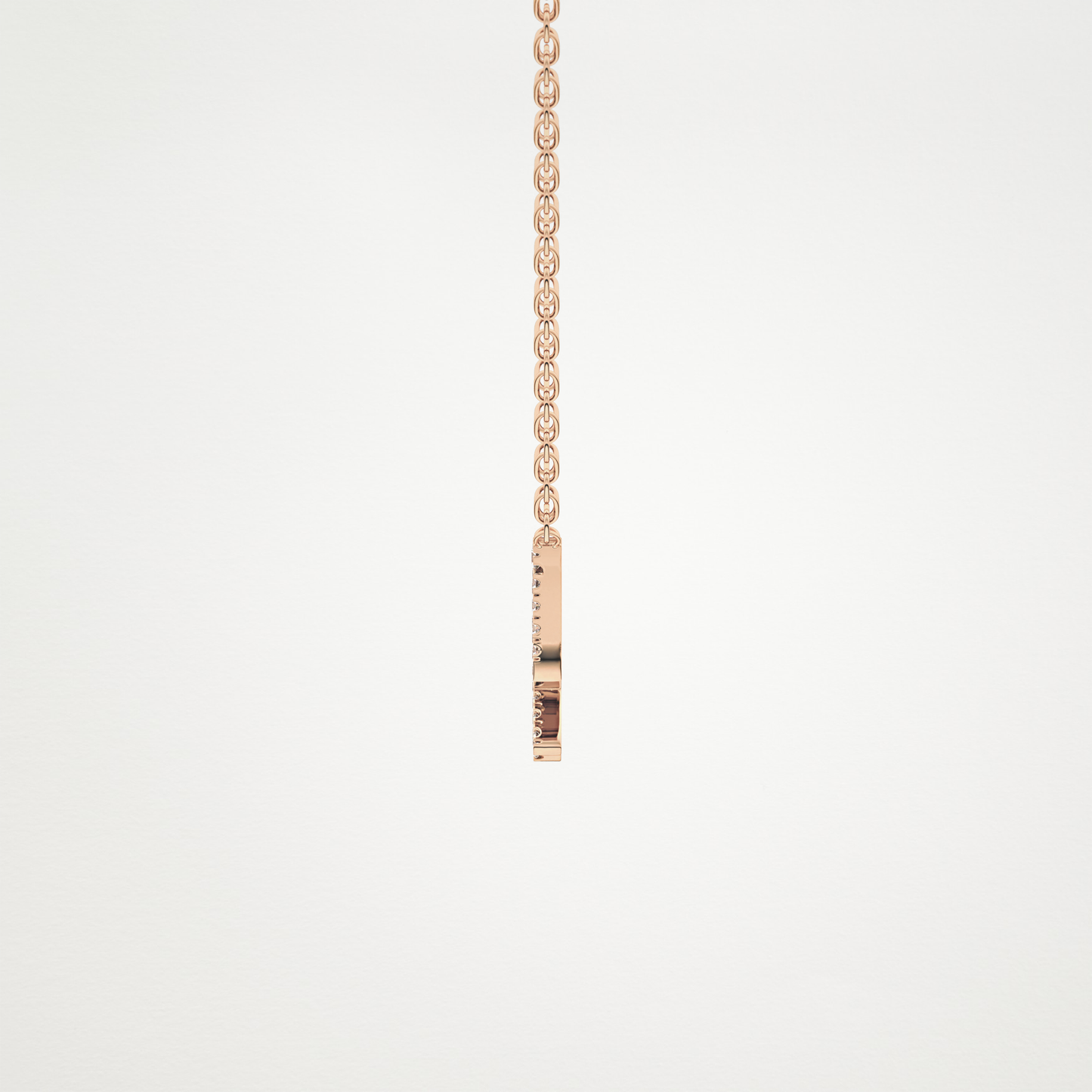 0.42 CT Moissanite Sagittarius Necklace in 14K or 18K Solid Gold – DEF Color, VVS Clarity