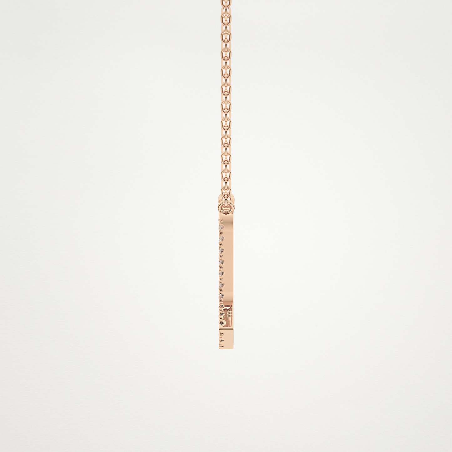 0.93 CT Moissanite Virgo Necklace in 14K or 18K Solid Gold – DEF Color, VVS Clarity