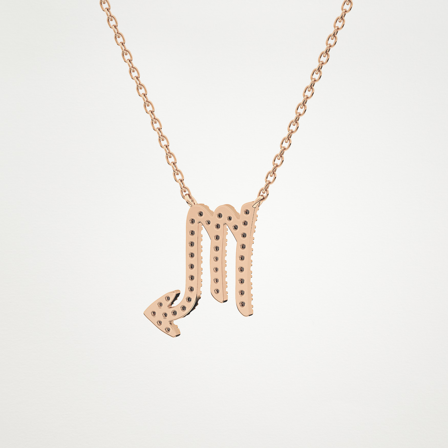 0.93 CT Moissanite Virgo Necklace in 14K or 18K Solid Gold – DEF Color, VVS Clarity