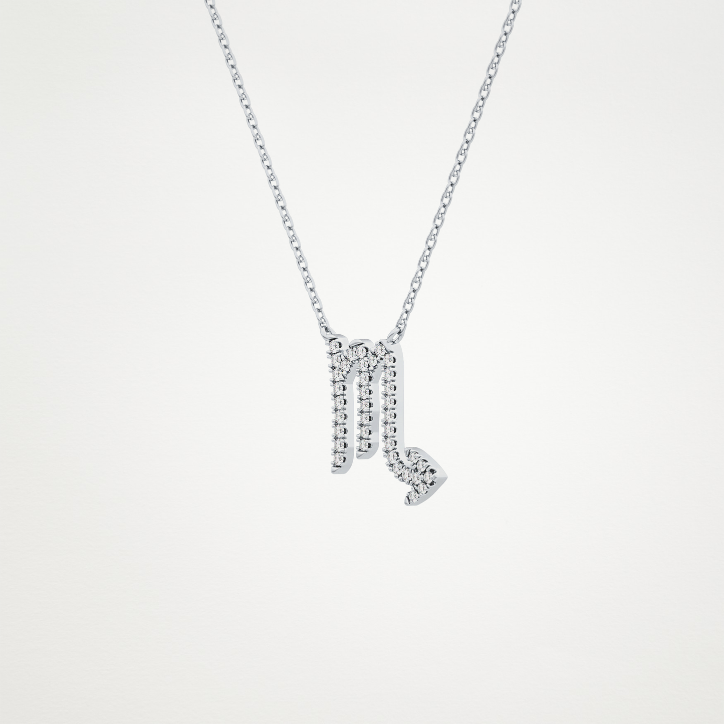 0.93 CT Moissanite Virgo Necklace in 14K or 18K Solid Gold – DEF Color, VVS Clarity